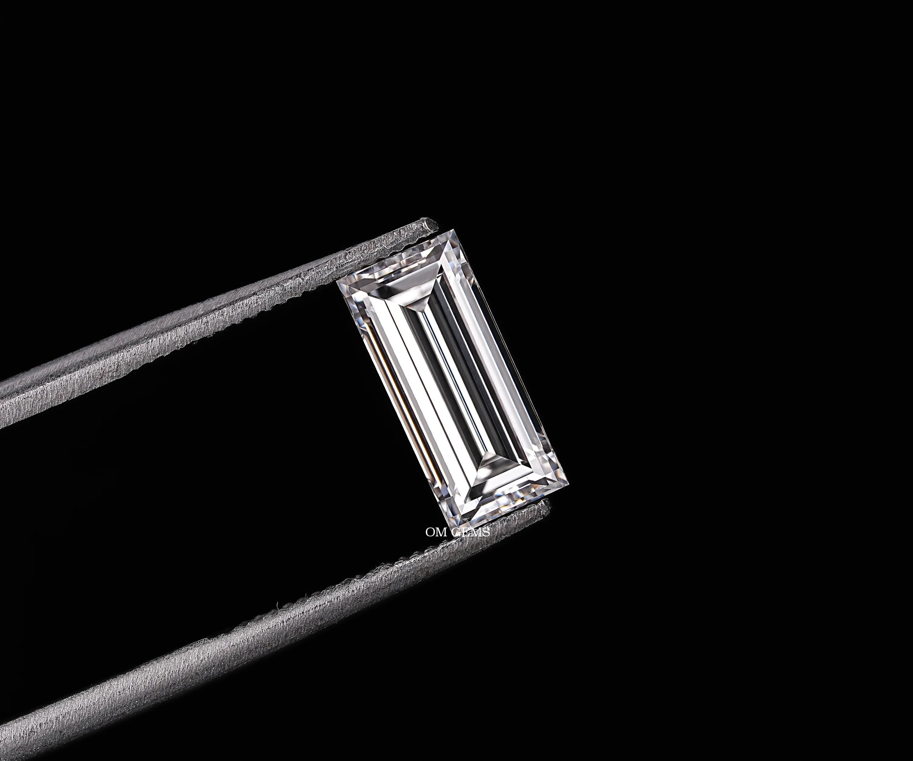 Baguette Cut Lab Grown Loose Diamond
