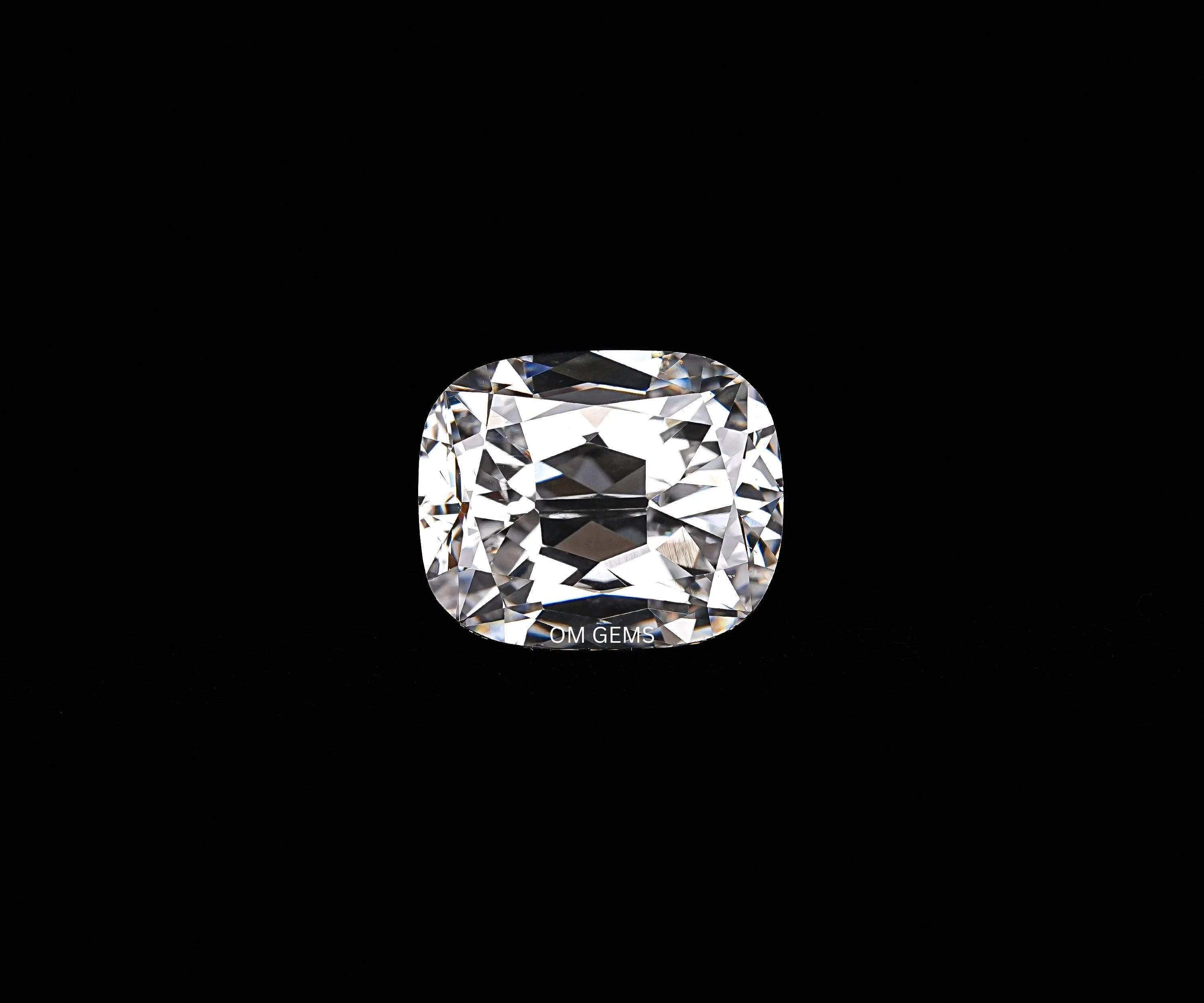 Lab Grown Old Cut Cushion Loose Diamond