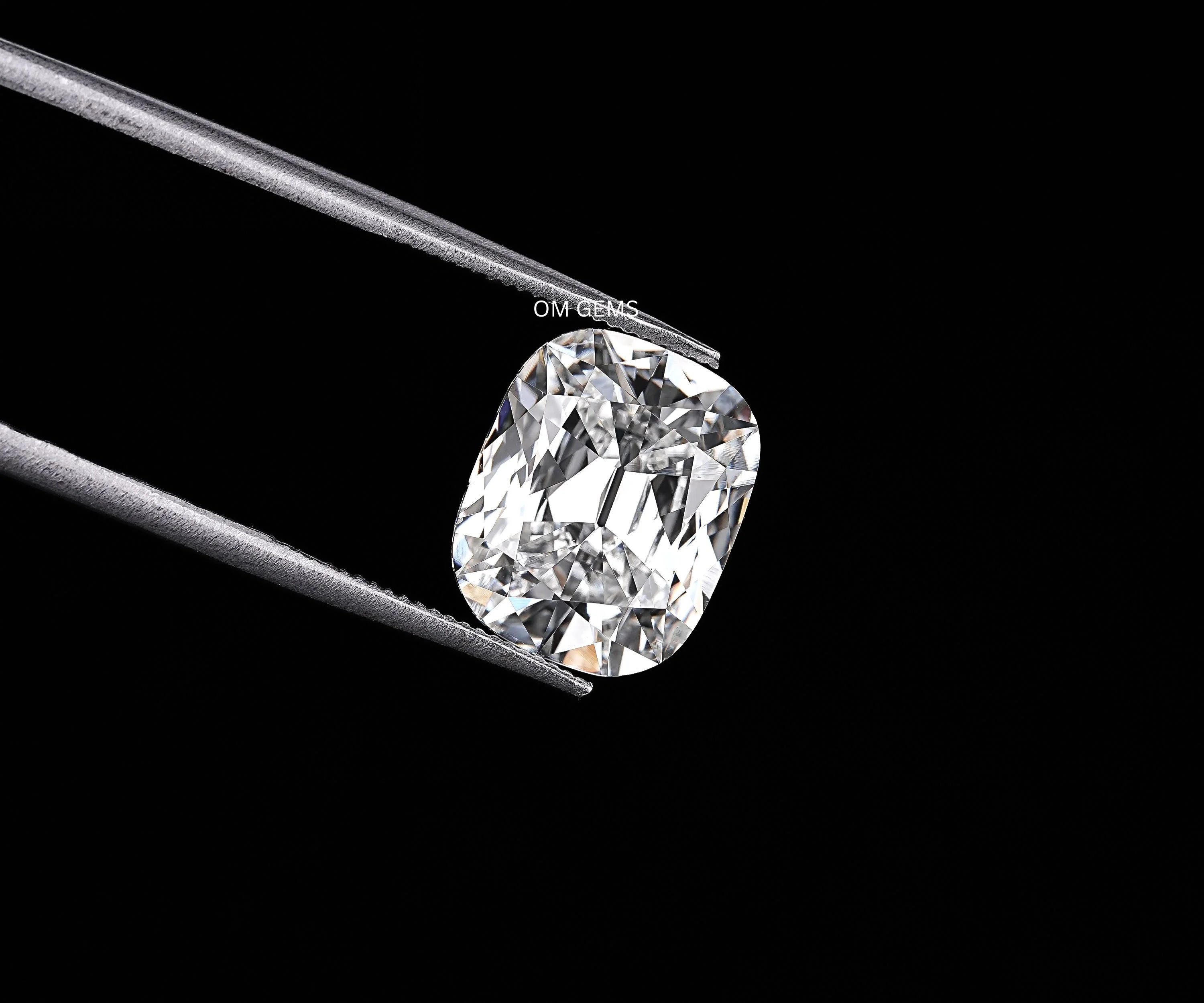 Lab Grown Old Mine Cushion Cut Diamond