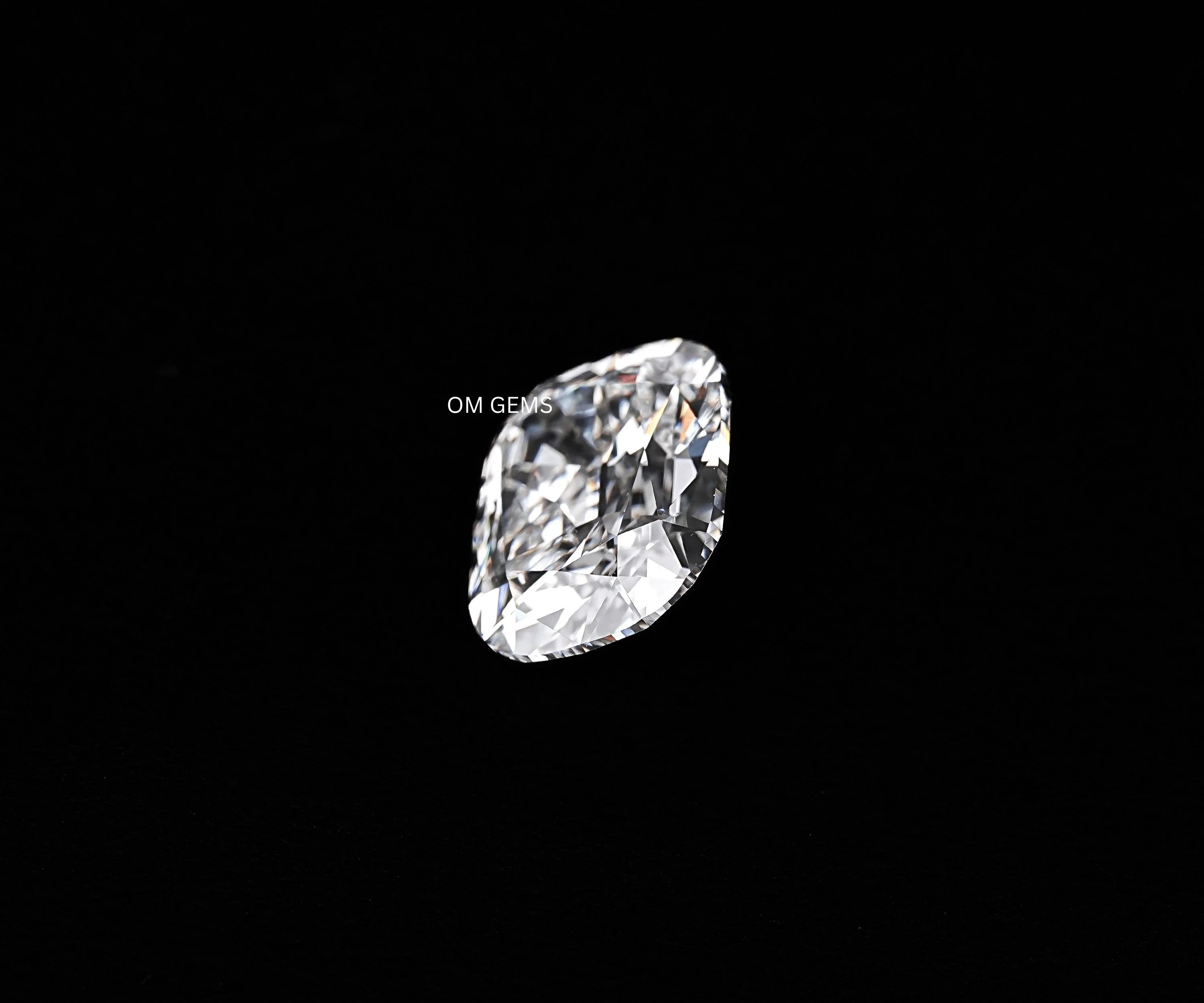 Lab Grown Old Mine Cushion Cut Diamond