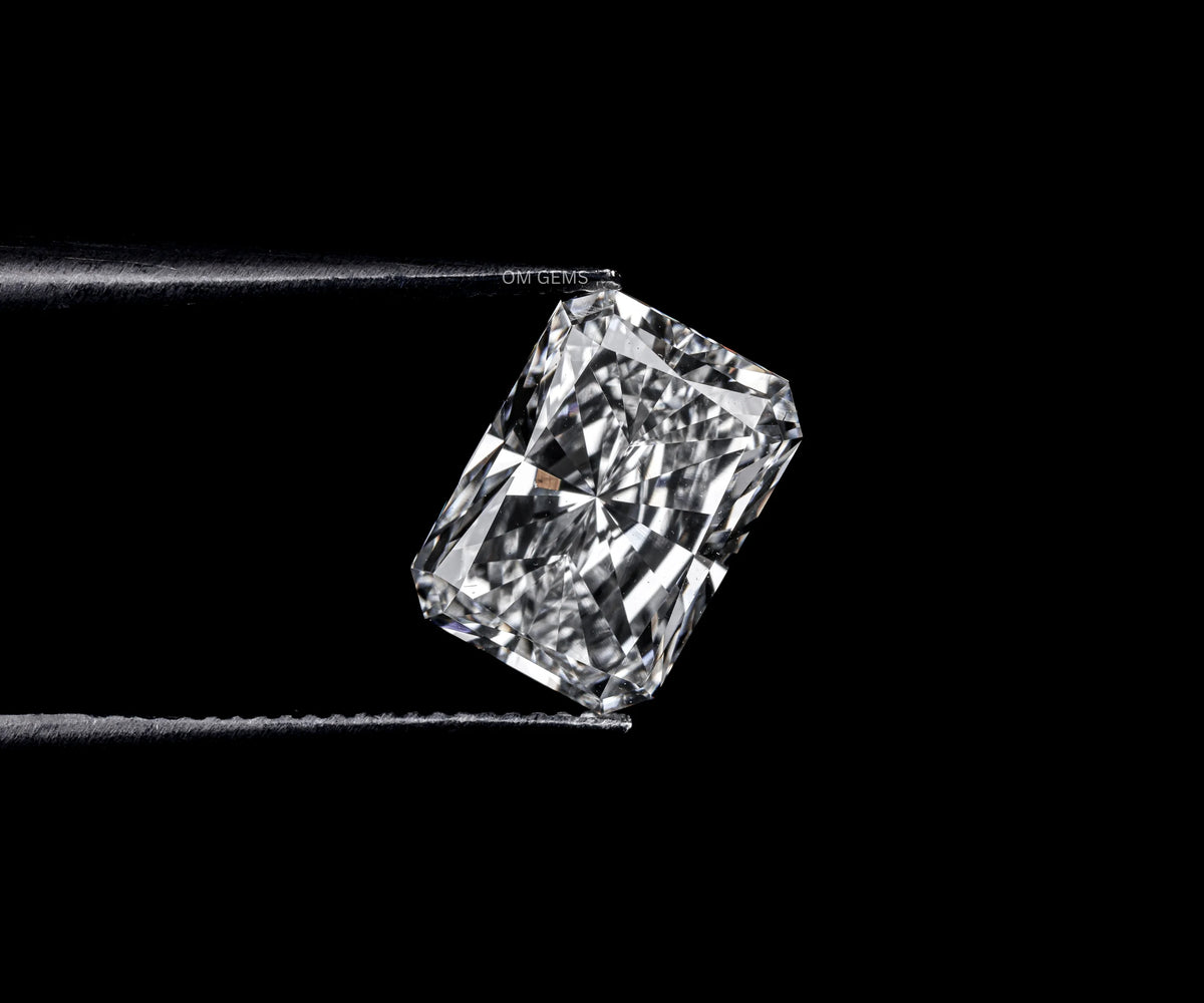 1.51 Carat Radiant Brilliant Cut Lab Grown Loose Diamond