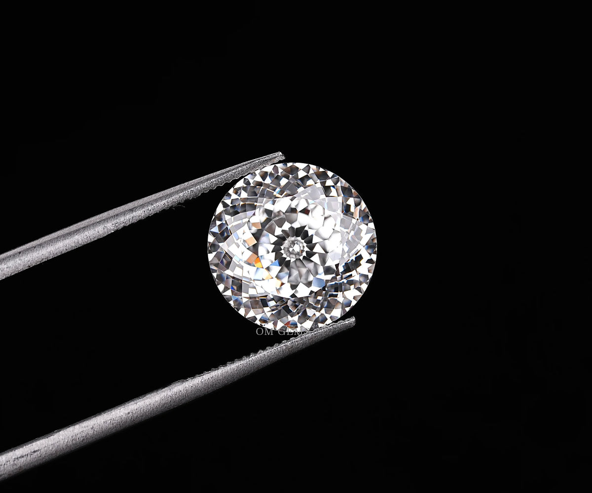 Round Portuguese Cut Lab Grown Diamond