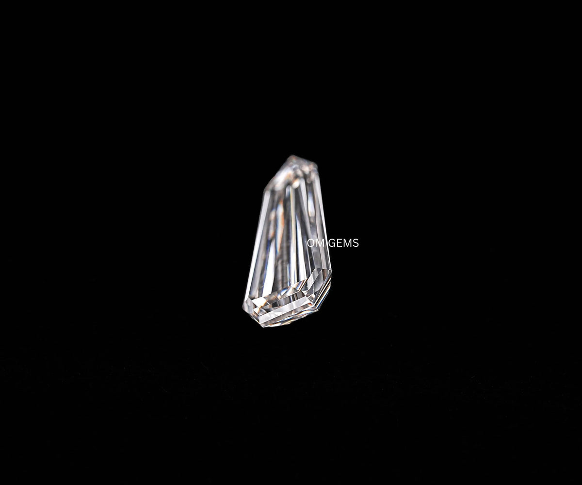 0.89 Carat Elongated Shield Brilliant Cut Lab Grown Loose Diamond