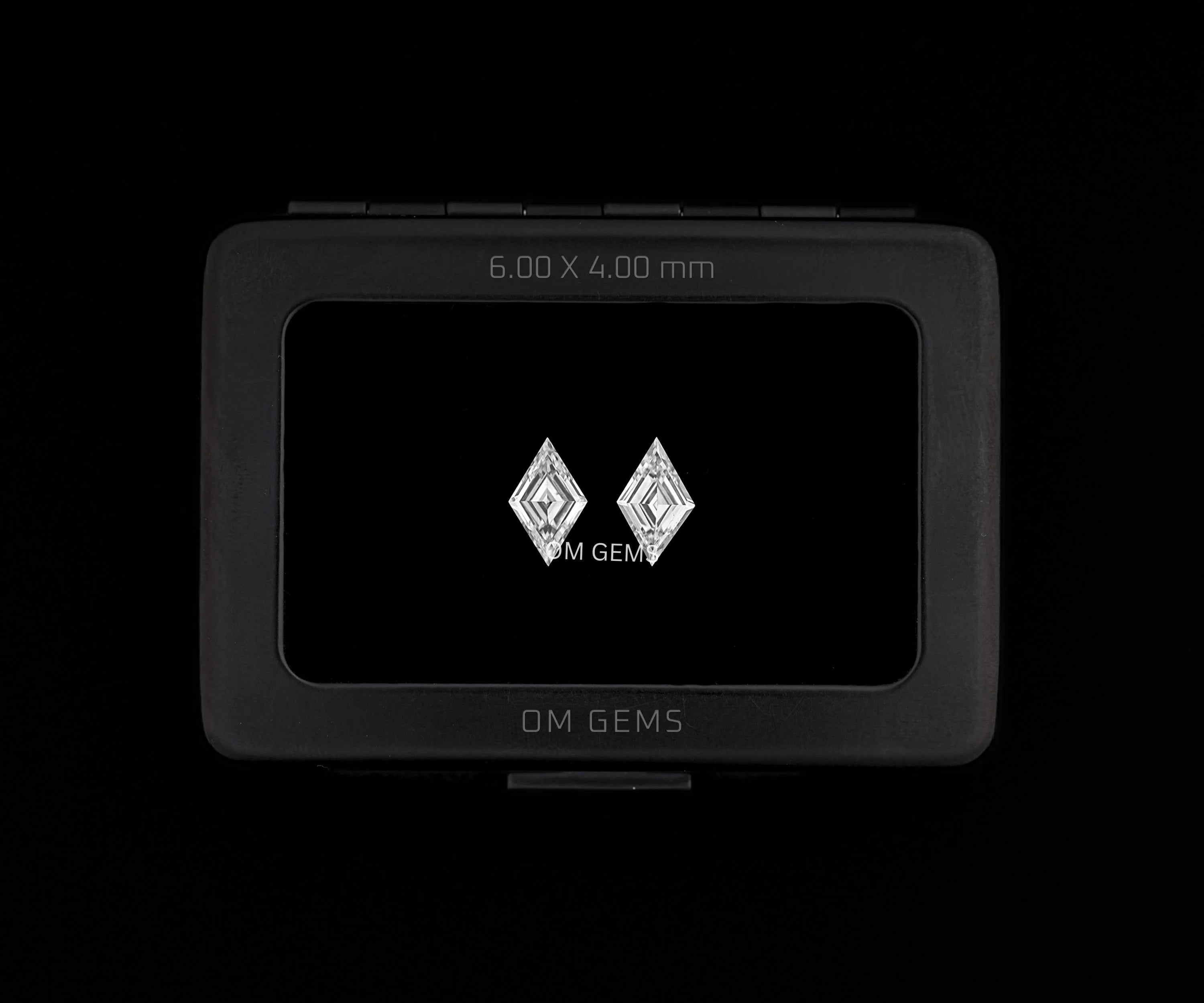 Lozenge Cut Lab Grown Loose Diamond