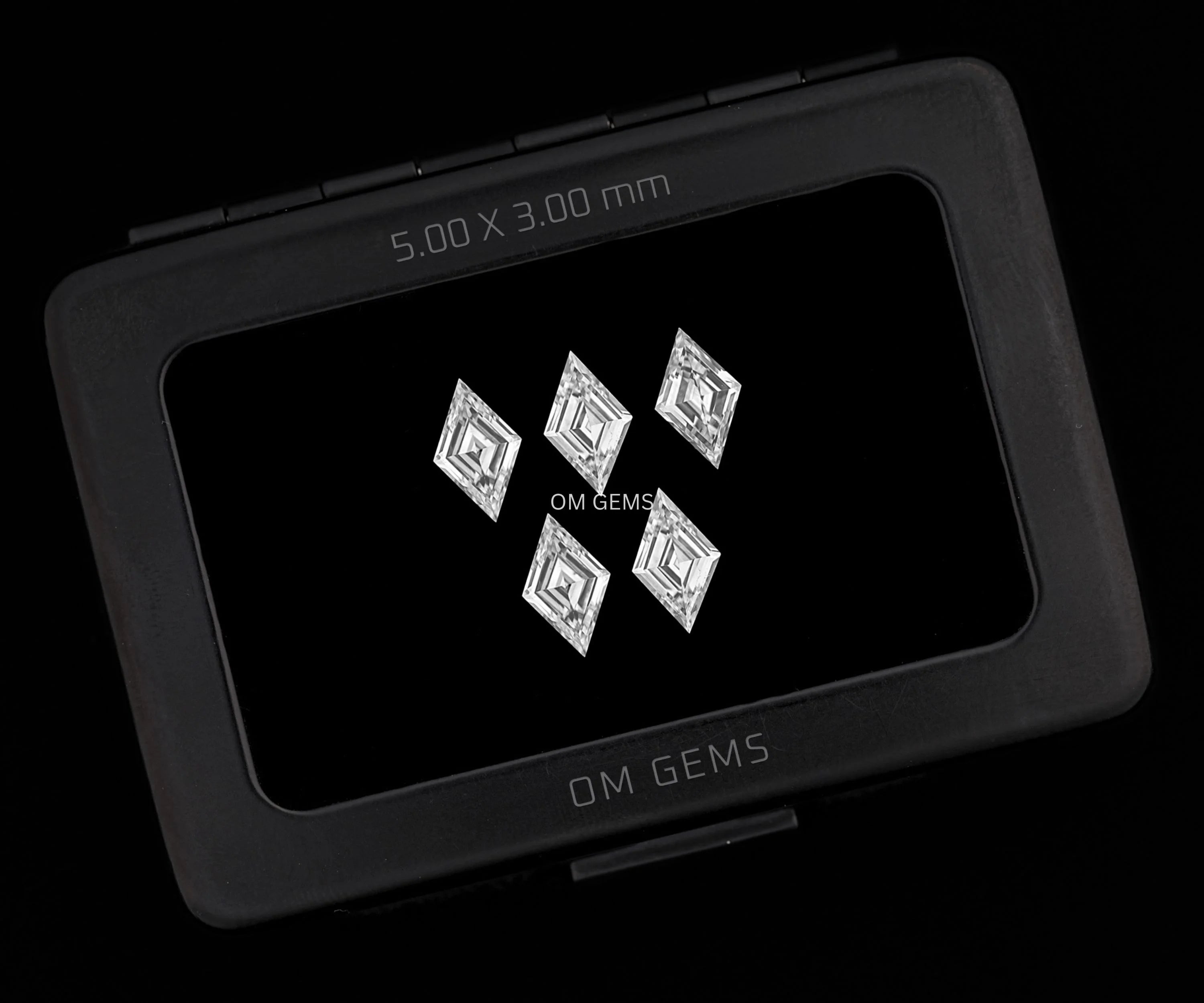 Lozenge Cut Lab Grown Loose Diamond