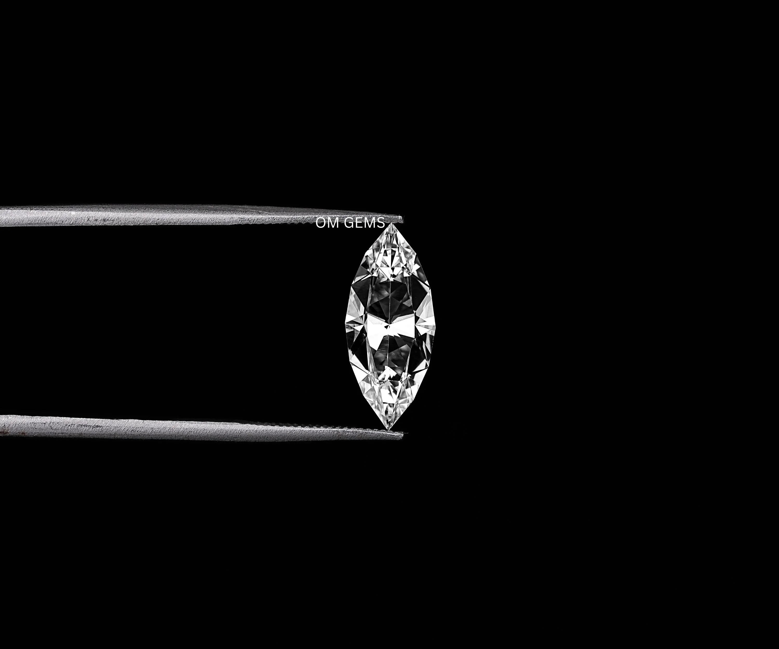 Marquise Cut Lab Loose Diamond