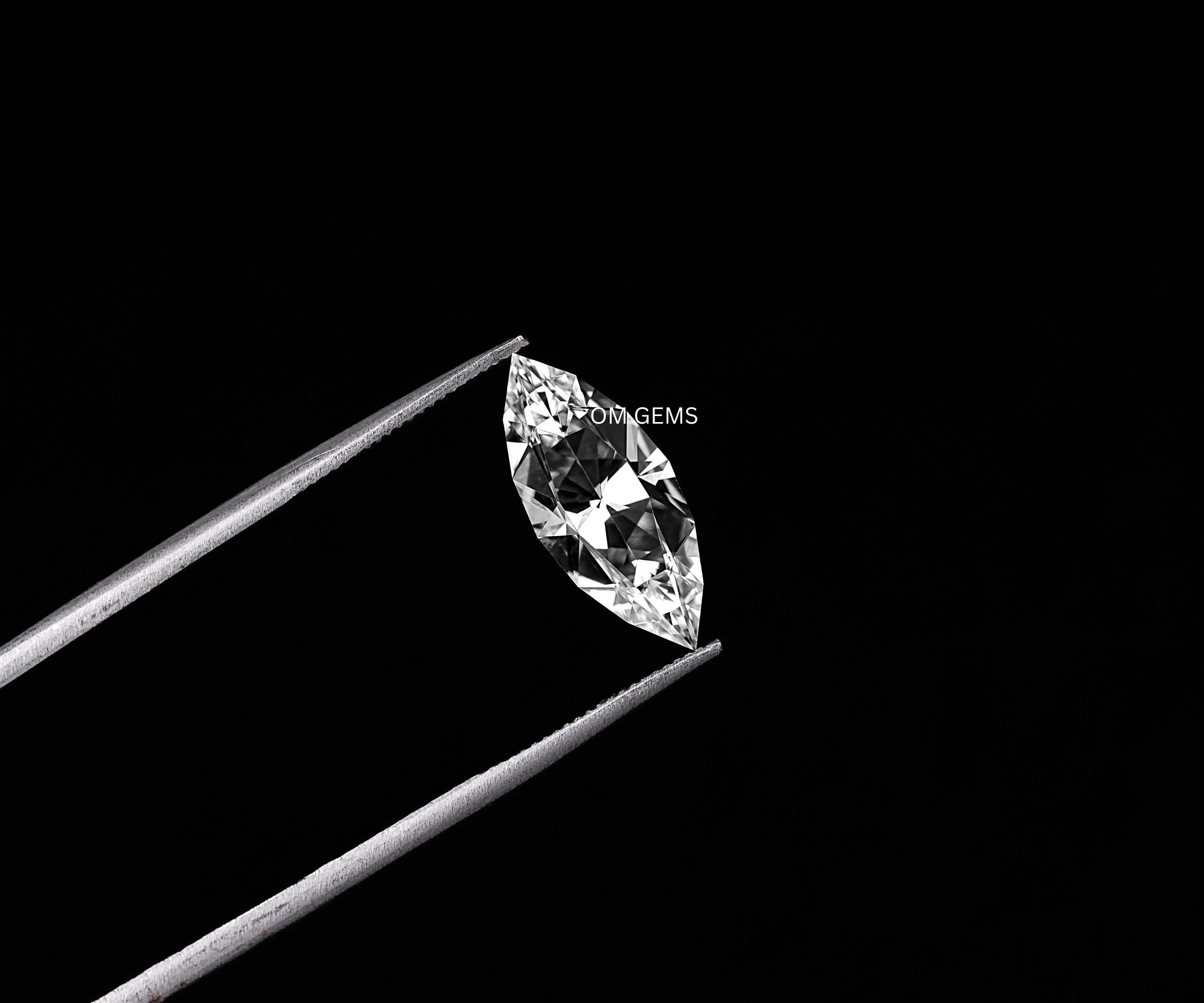 Marquise Cut Lab Loose Diamond