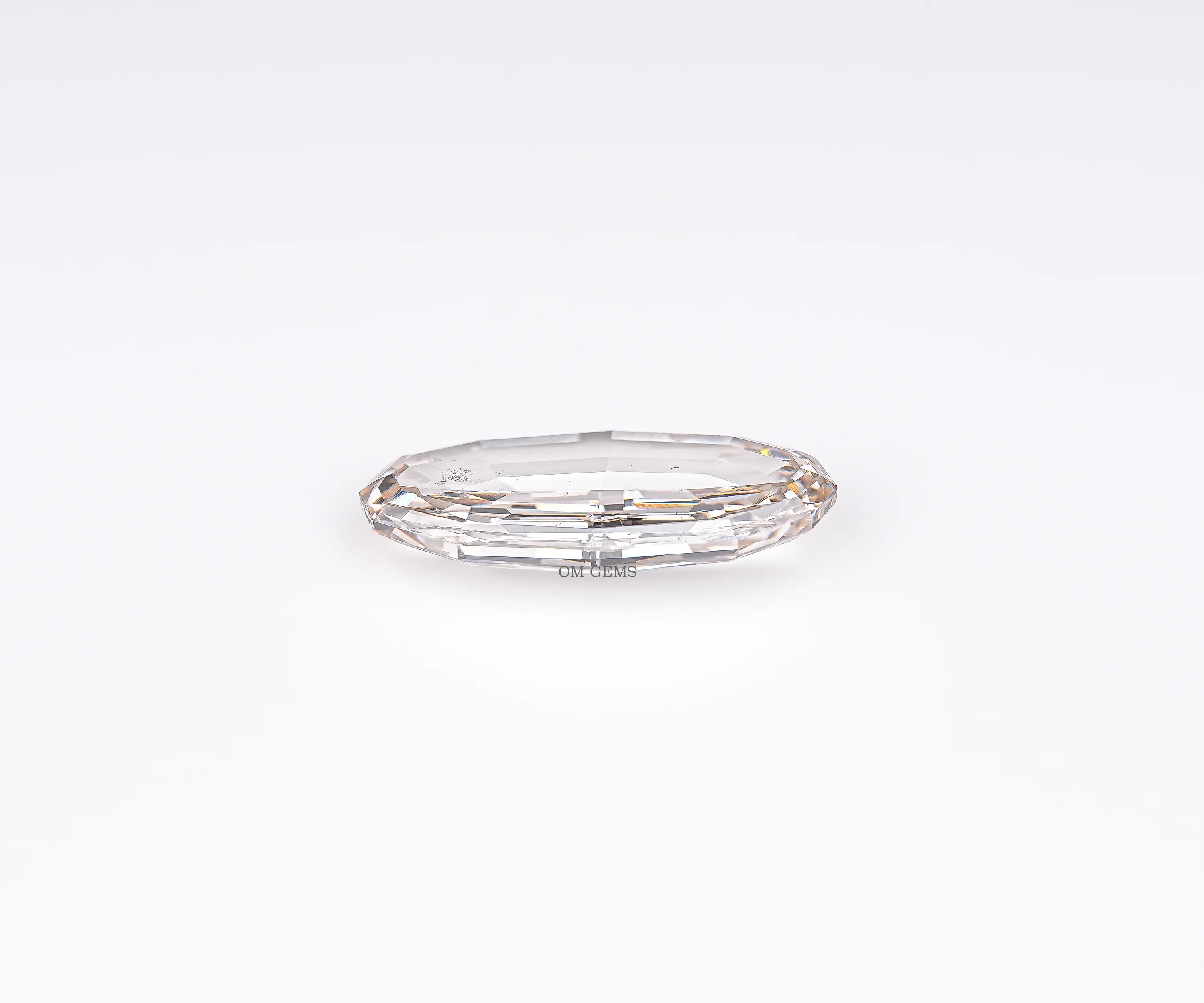 Champagne Step Cut Marquise Lab Grown Diamond Loose