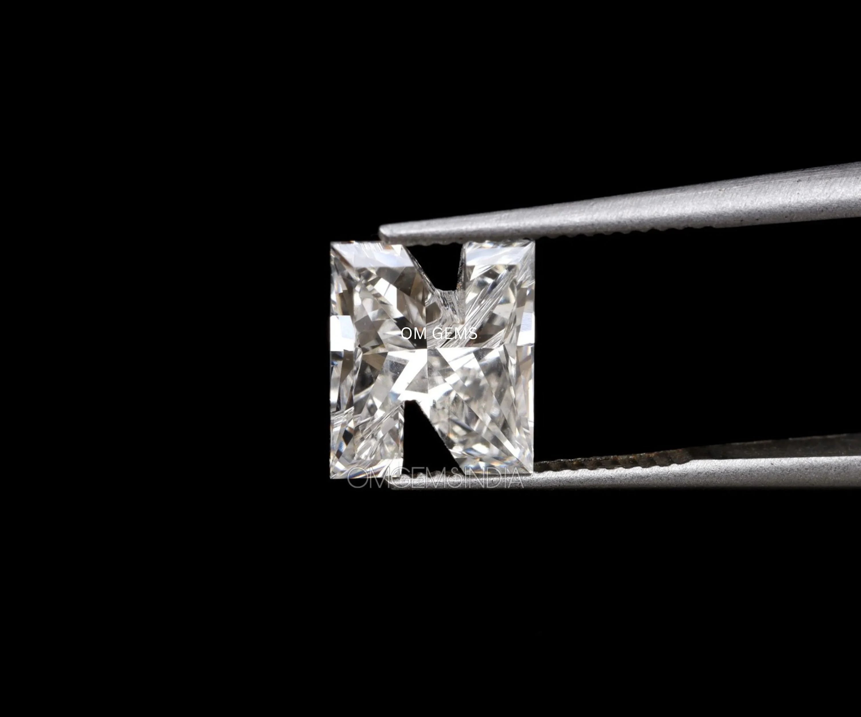 N Initial Letter Lab Grown Diamond