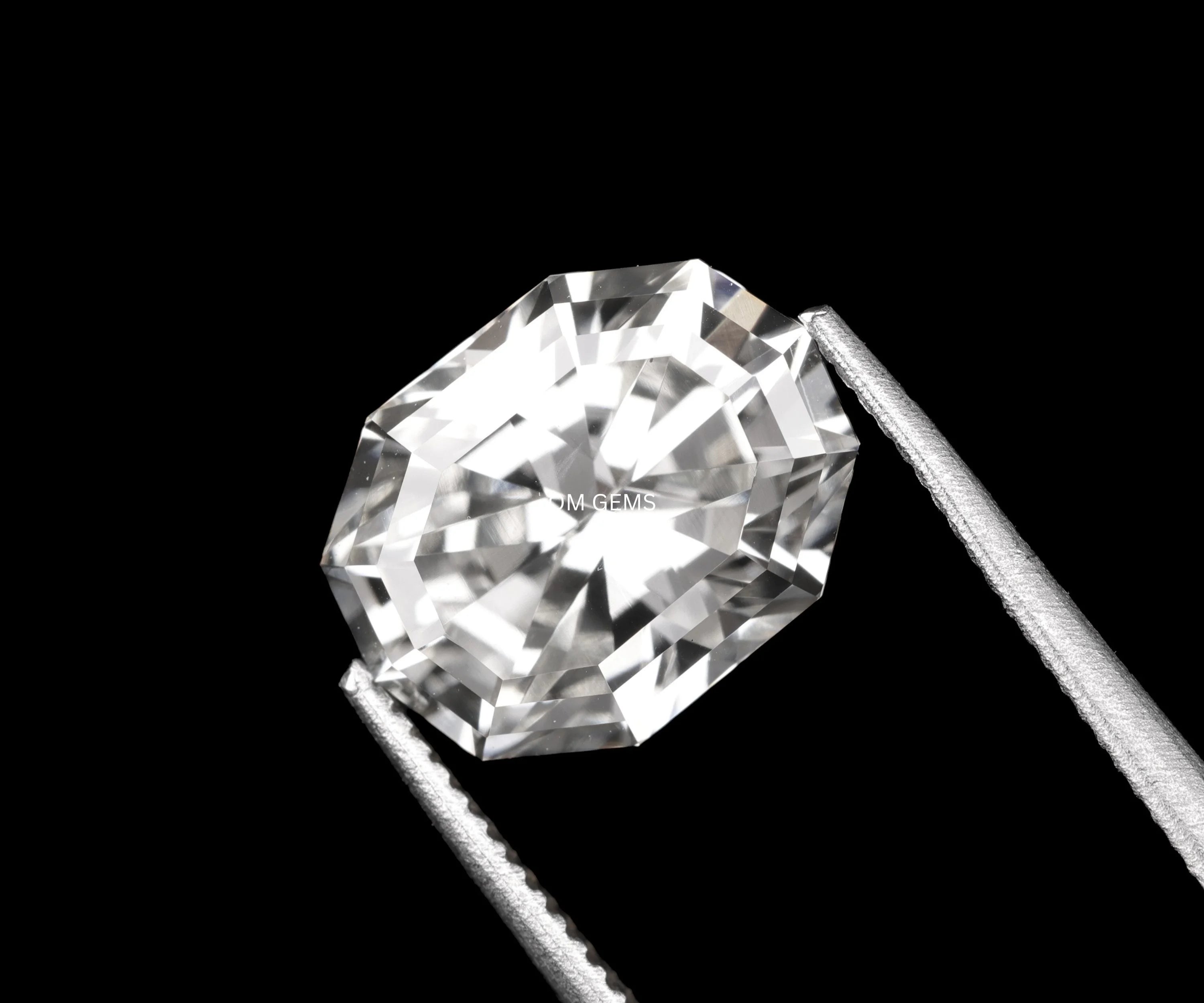 Octagon Cut Lab Created Diamond
