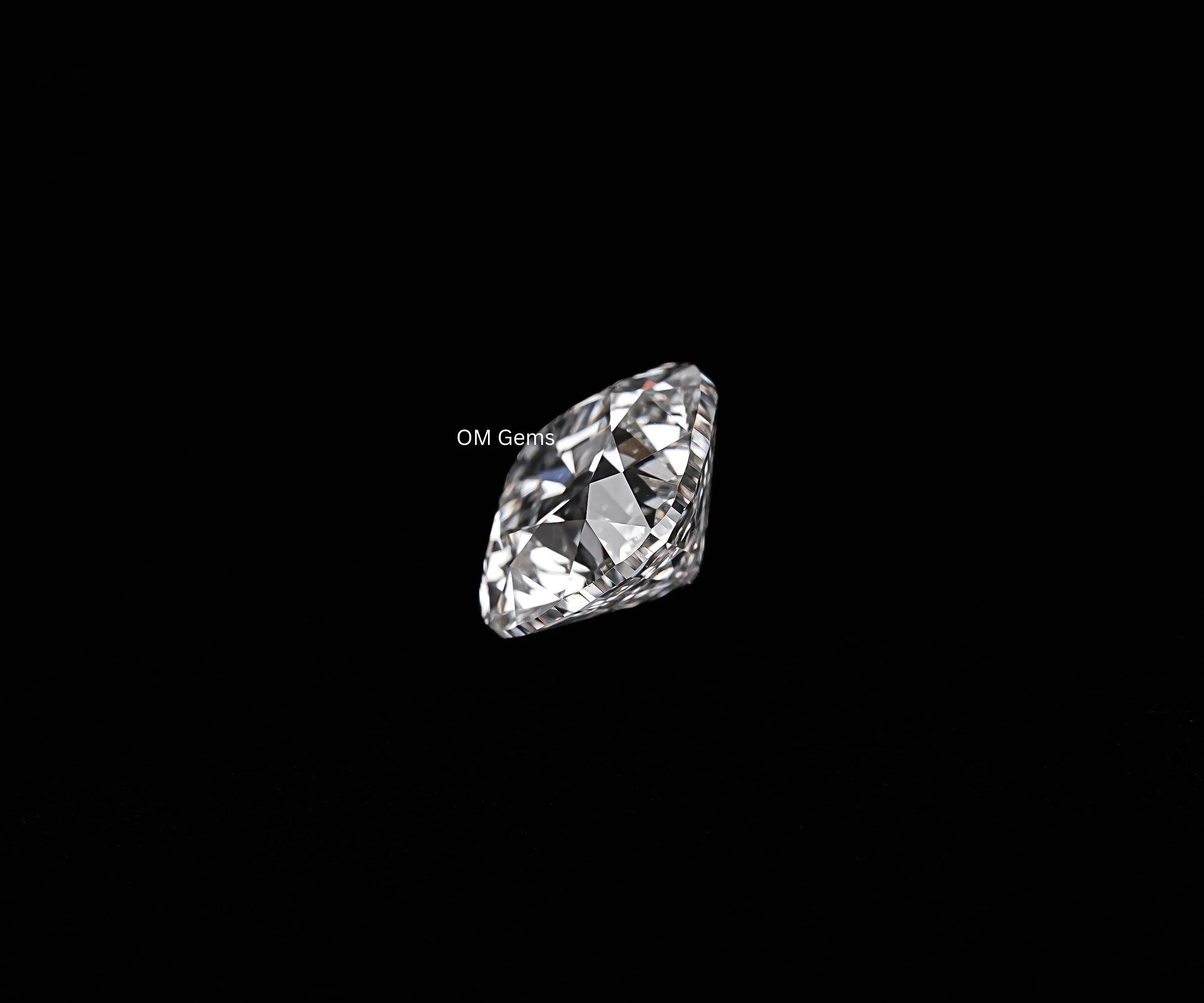 Old Cut Cushion Cut Lab Solitaire Loose Diamond