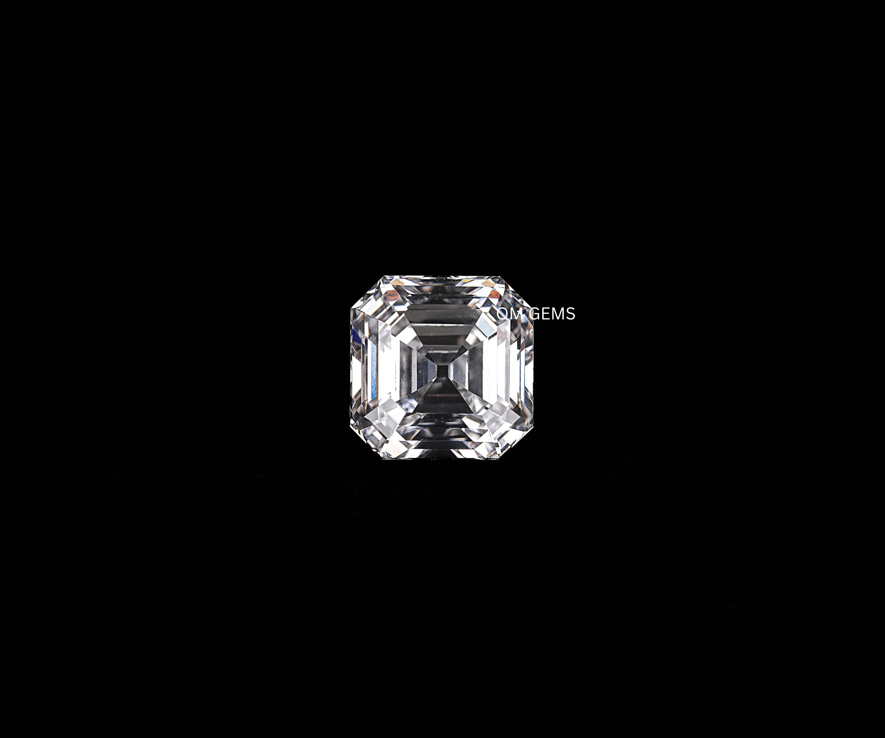Old Mine Asscher Cut Lab Grown Diamond