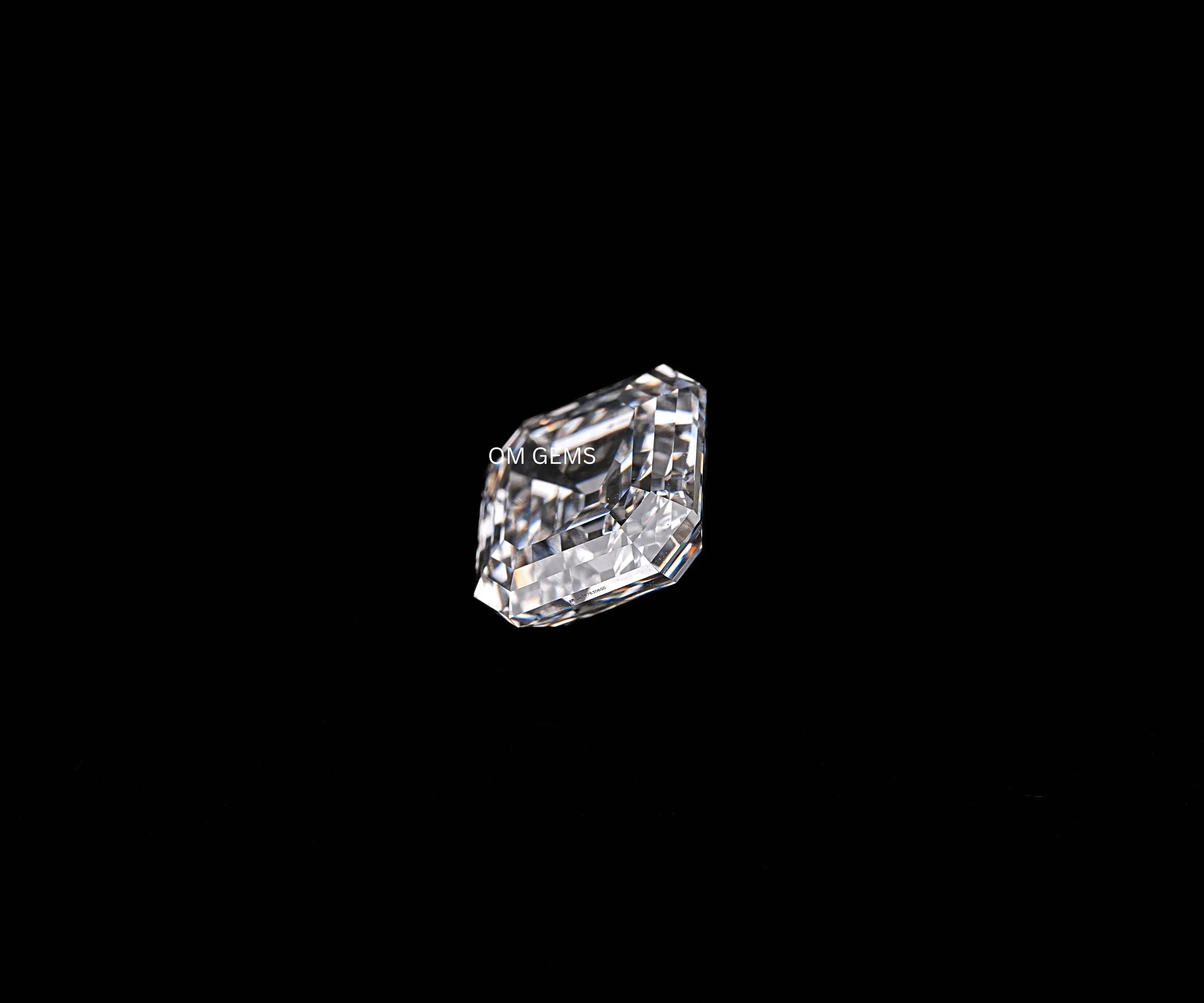 Old Mine Asscher Cut Lab Grown Diamond