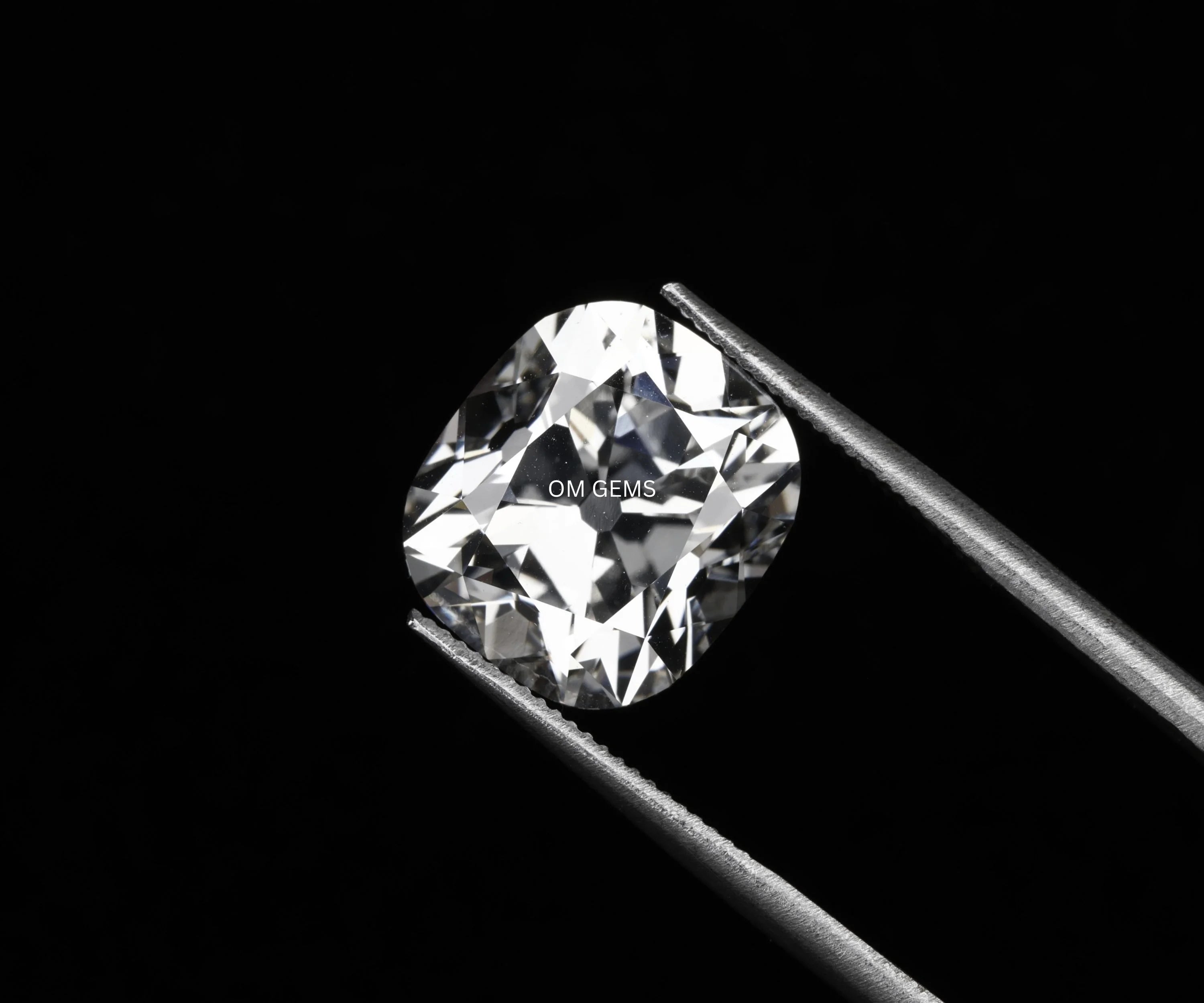 Old Mine Cushion Cut Lab Diamond