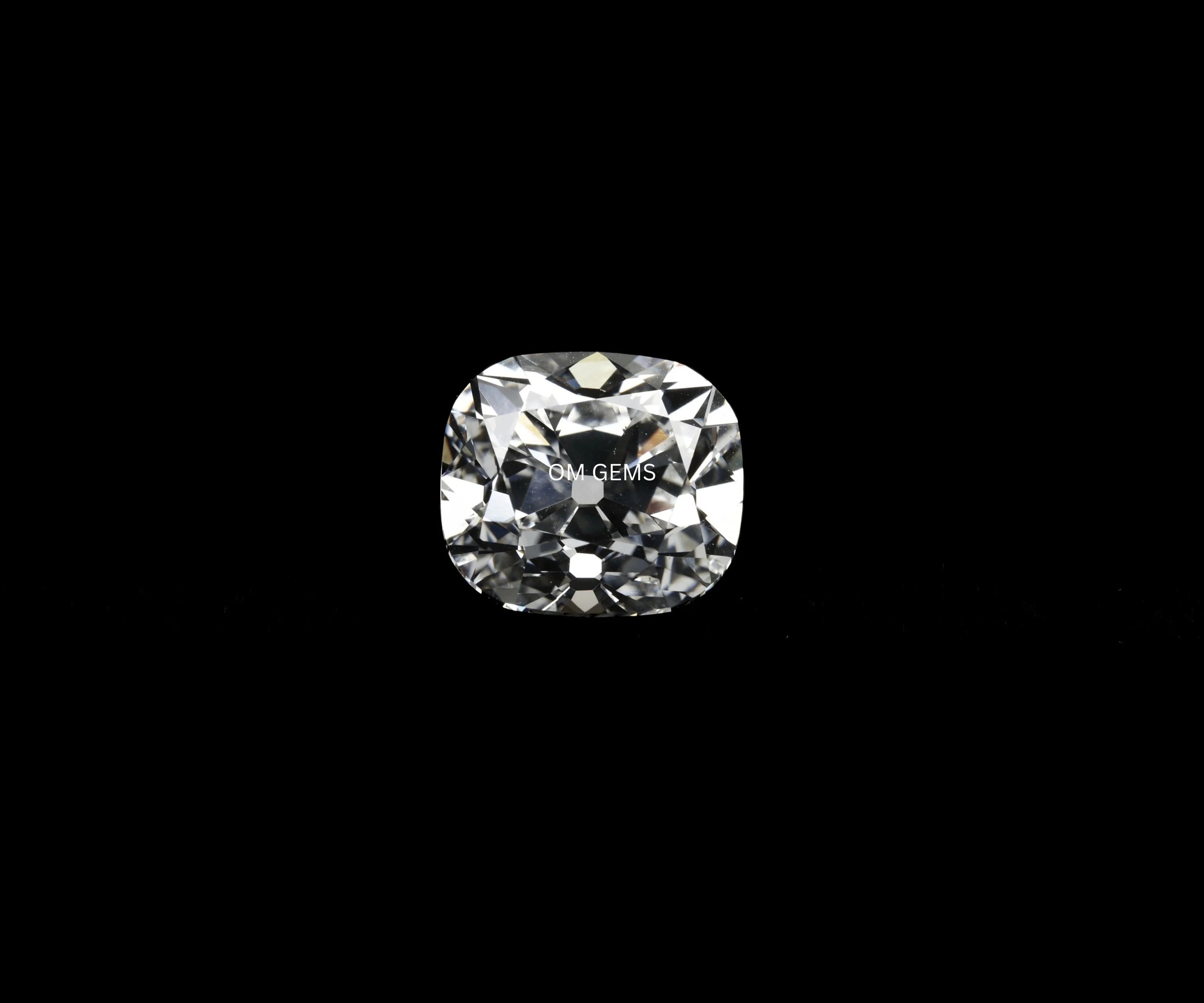 Old Mine Cushion Cut Lab Diamond