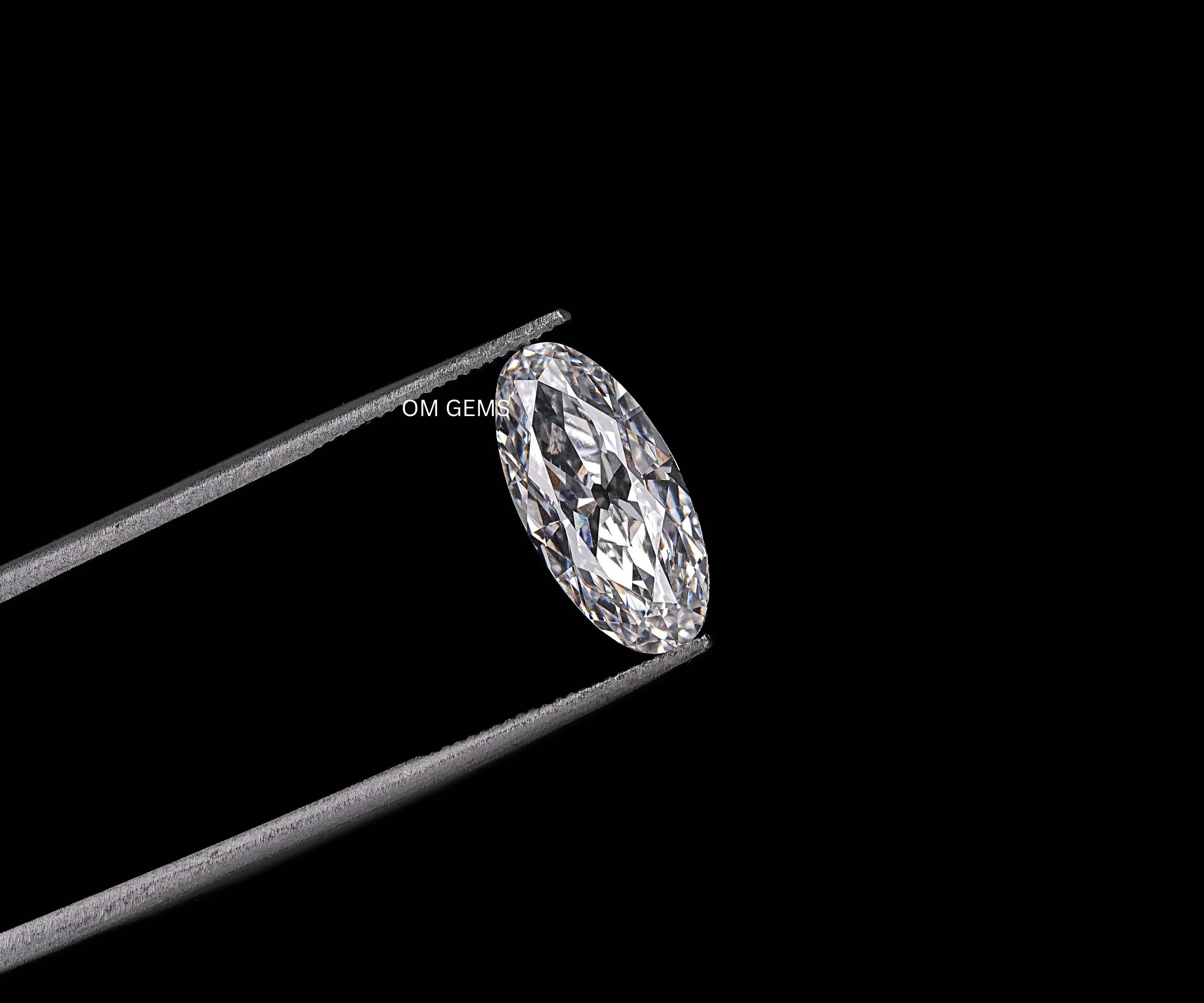 Old Mine Moval Cut Lab Grown Diamond