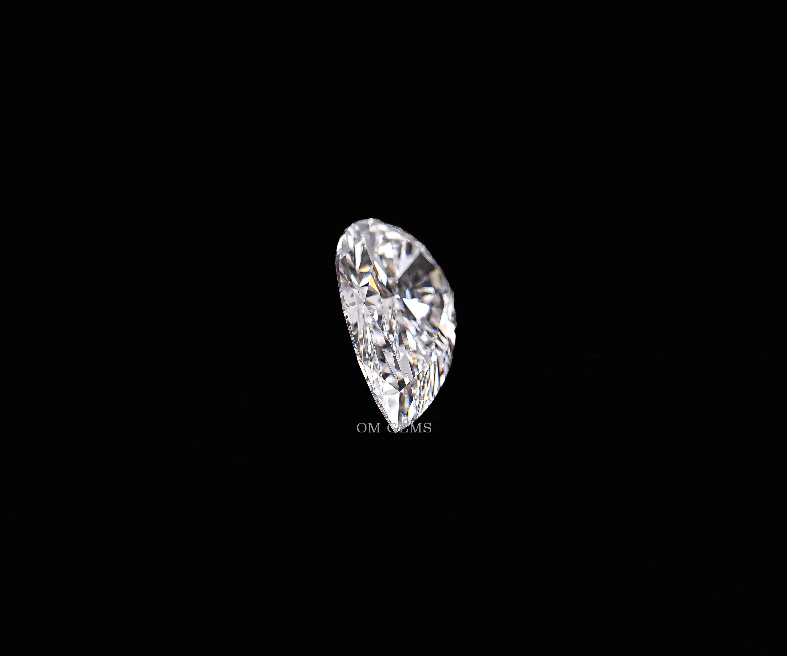 1.54 CT, Pear Cut IGI Certified Lab Grown Loose Diamond