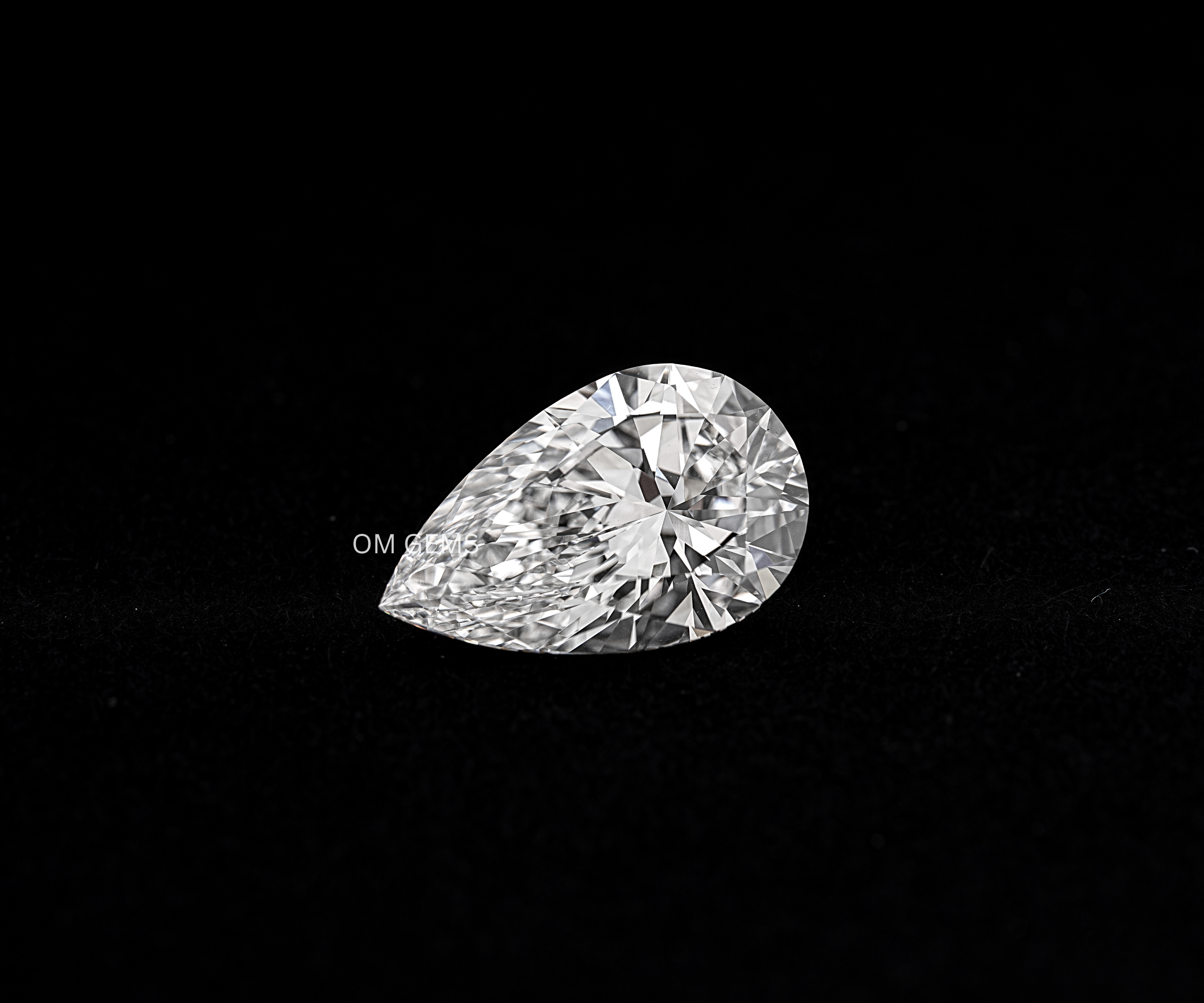 3.03 CT Pear Shaped Lab Grown Diamond