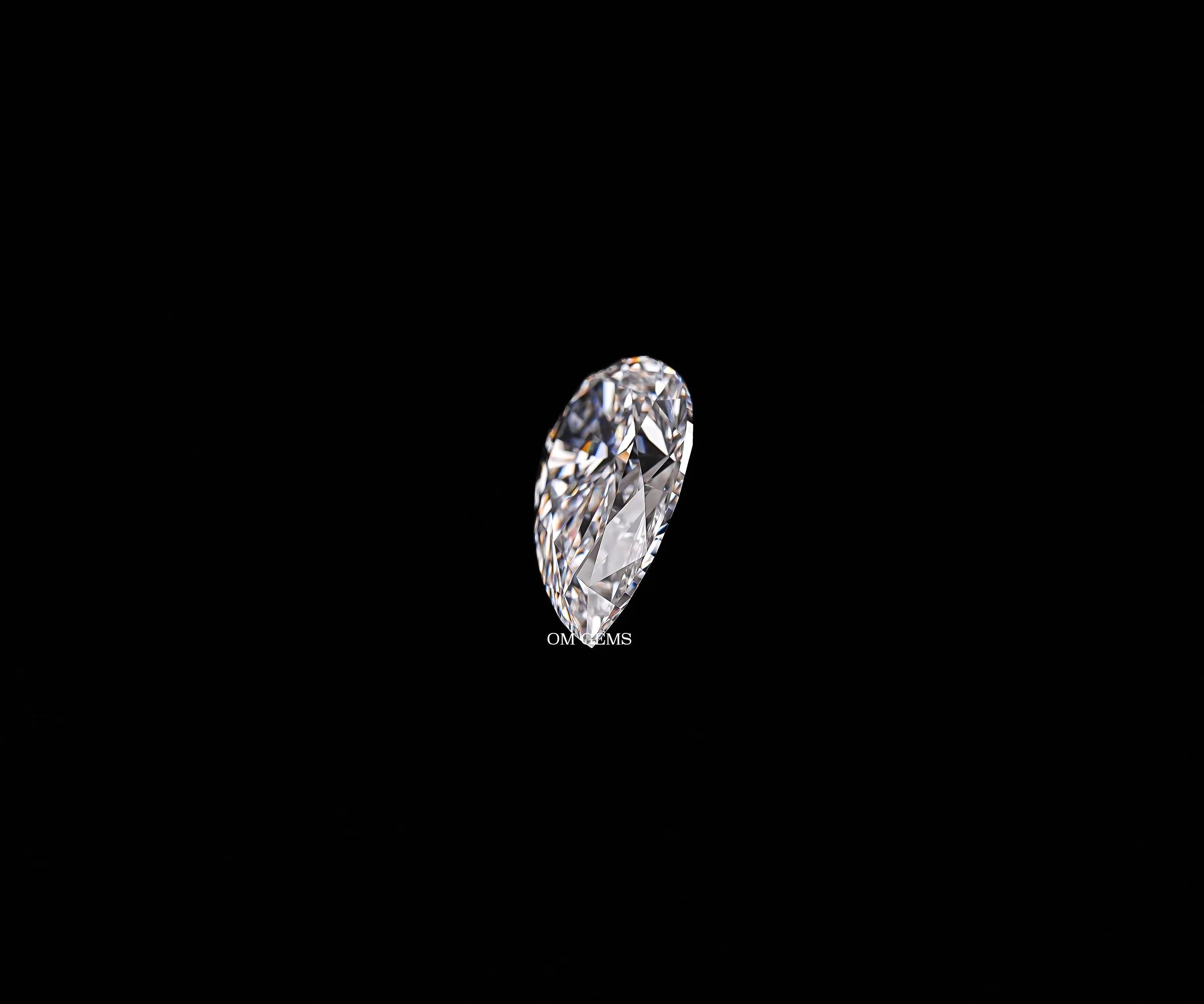Pear Cut Lab Grown Loose Diamond