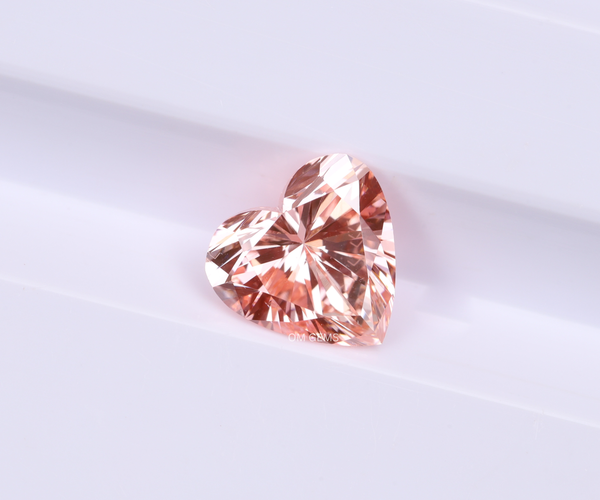 2.00 CT Pink Heart Lab Grown Diamond