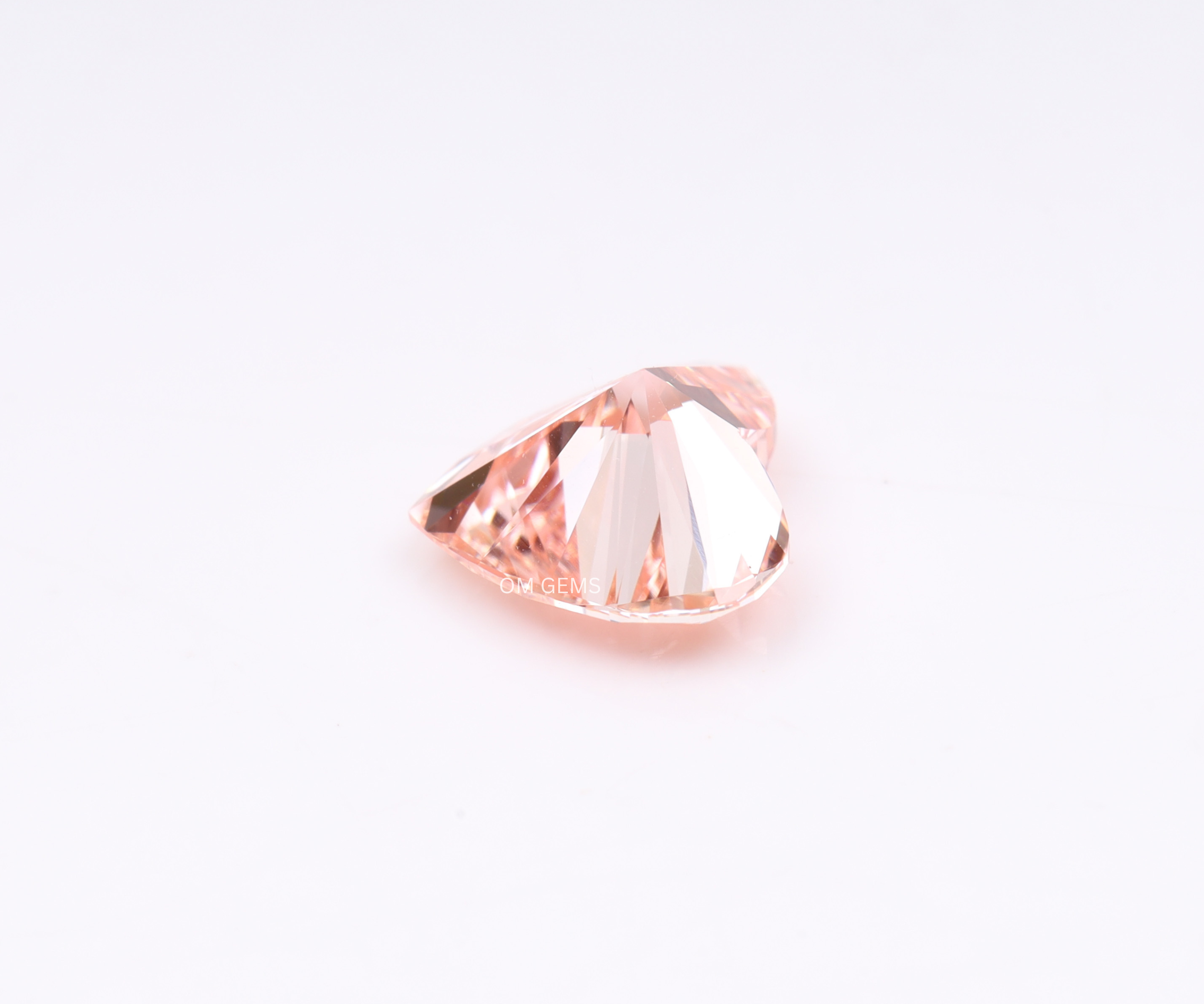 Lab Grown Fancy Pink Heart Diamond