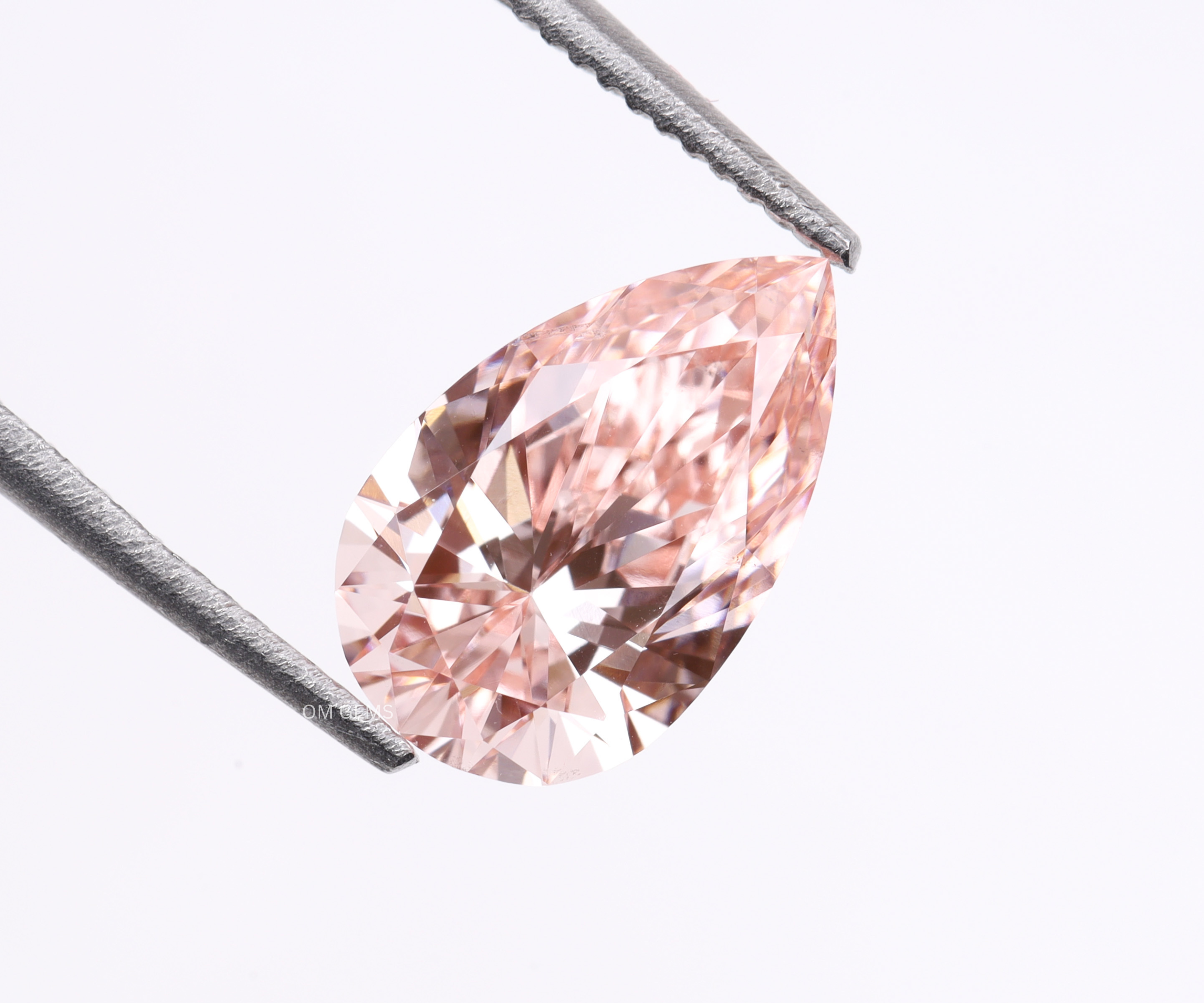 Pink Pear Lab Grown Diamond