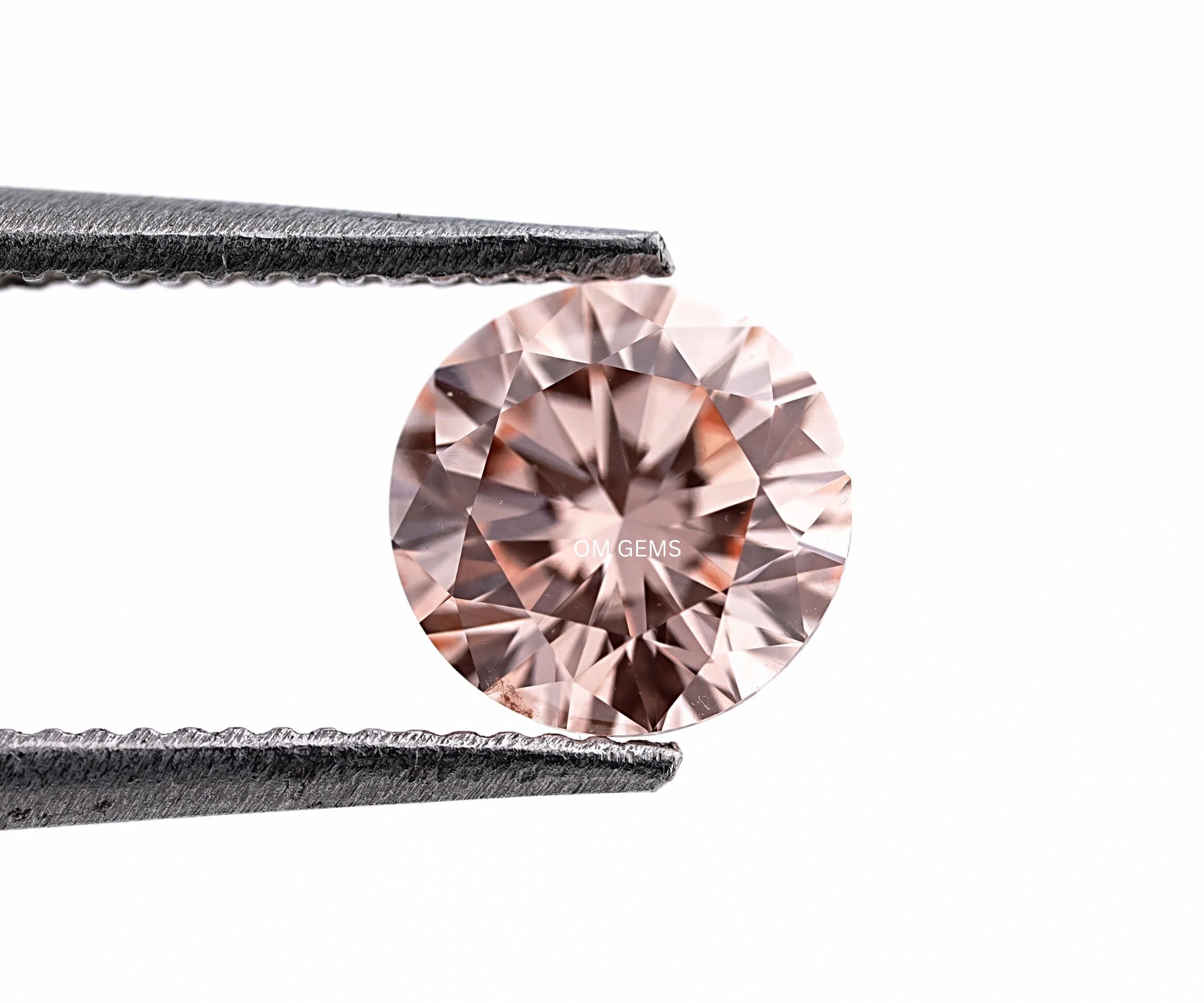 Pink Round Lab Grown Diamond