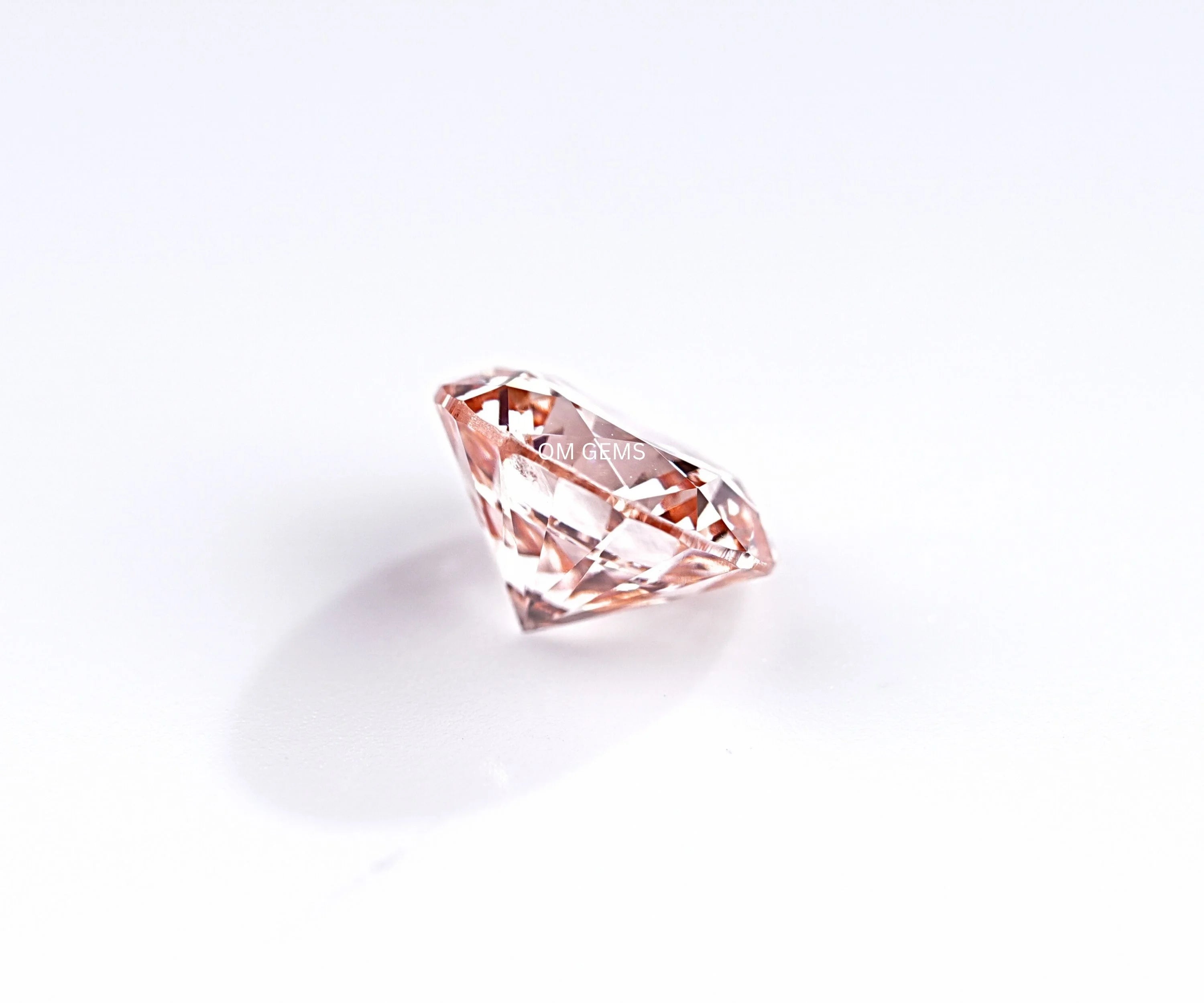 Pink Round Lab Grown Diamond