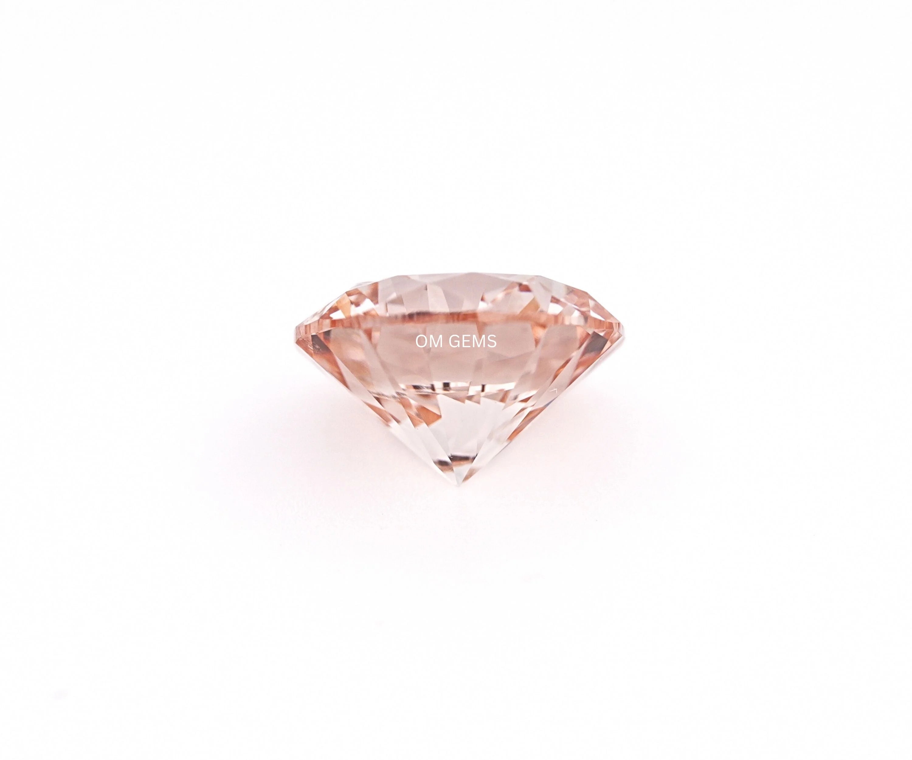 Pink Round Lab Grown Diamond
