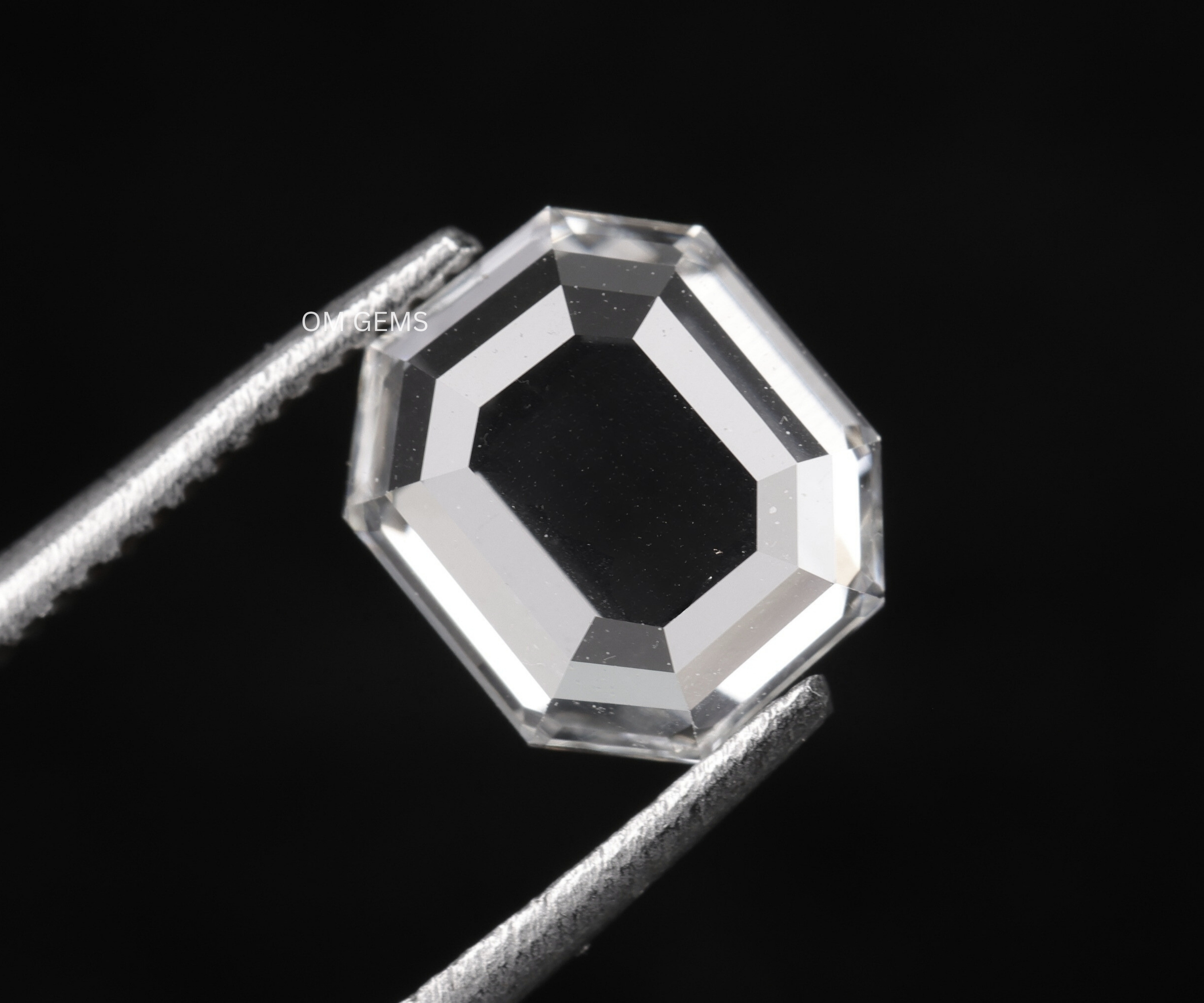 Portrait Cut Emerald Lab Grown Diamond