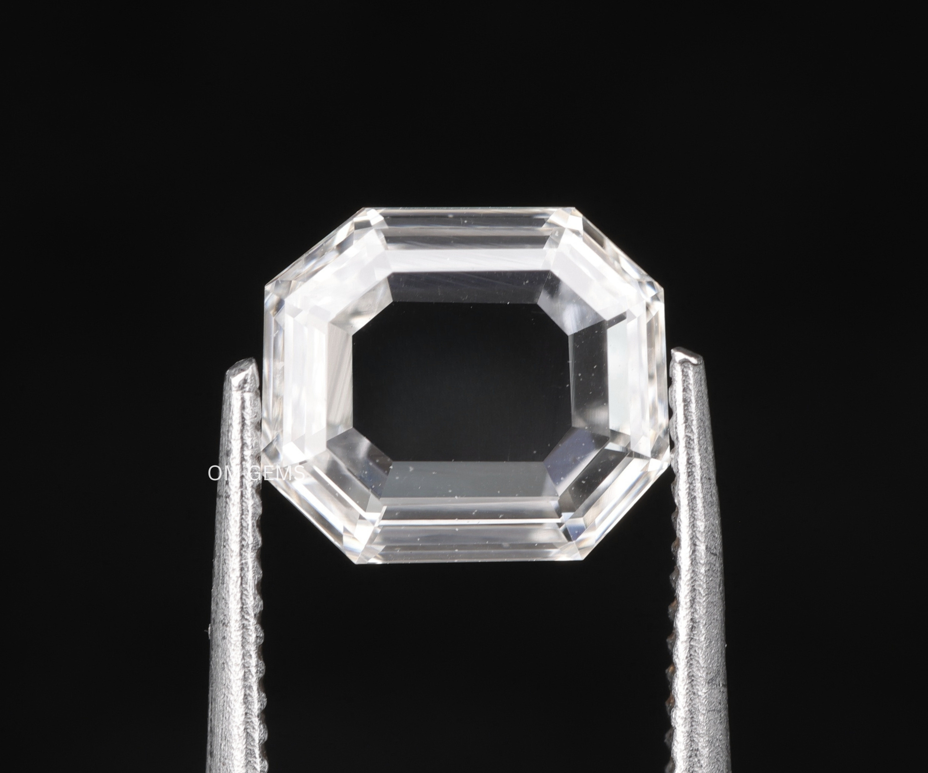 Portrait Cut Emerald Lab Grown Diamond