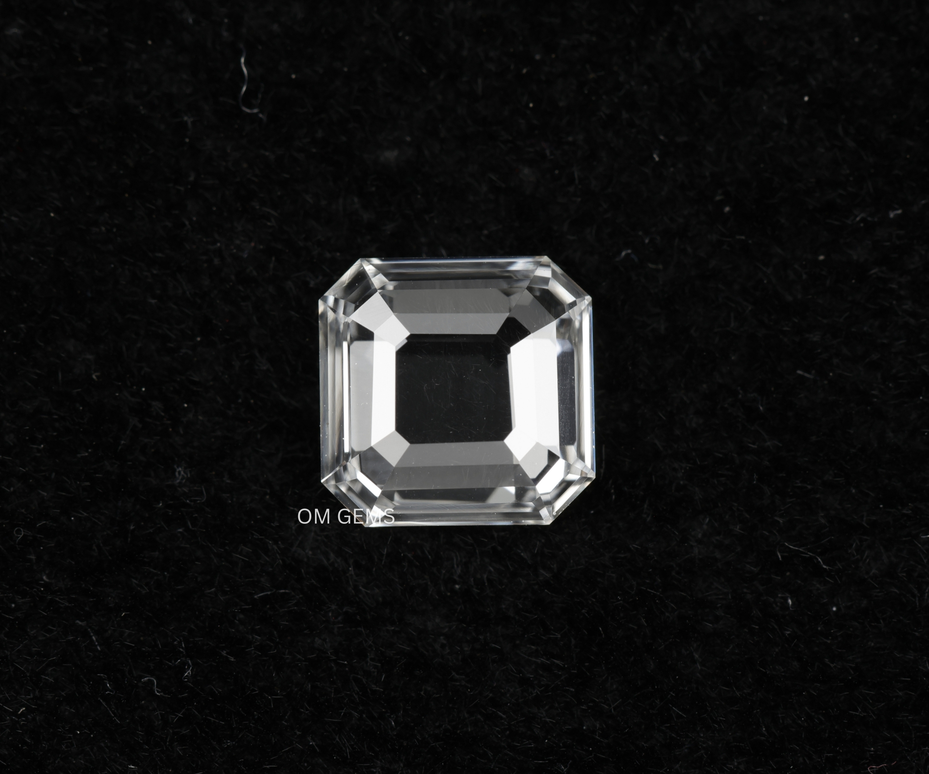 Portrait Cut Square Emerald Lab Grown Diamond