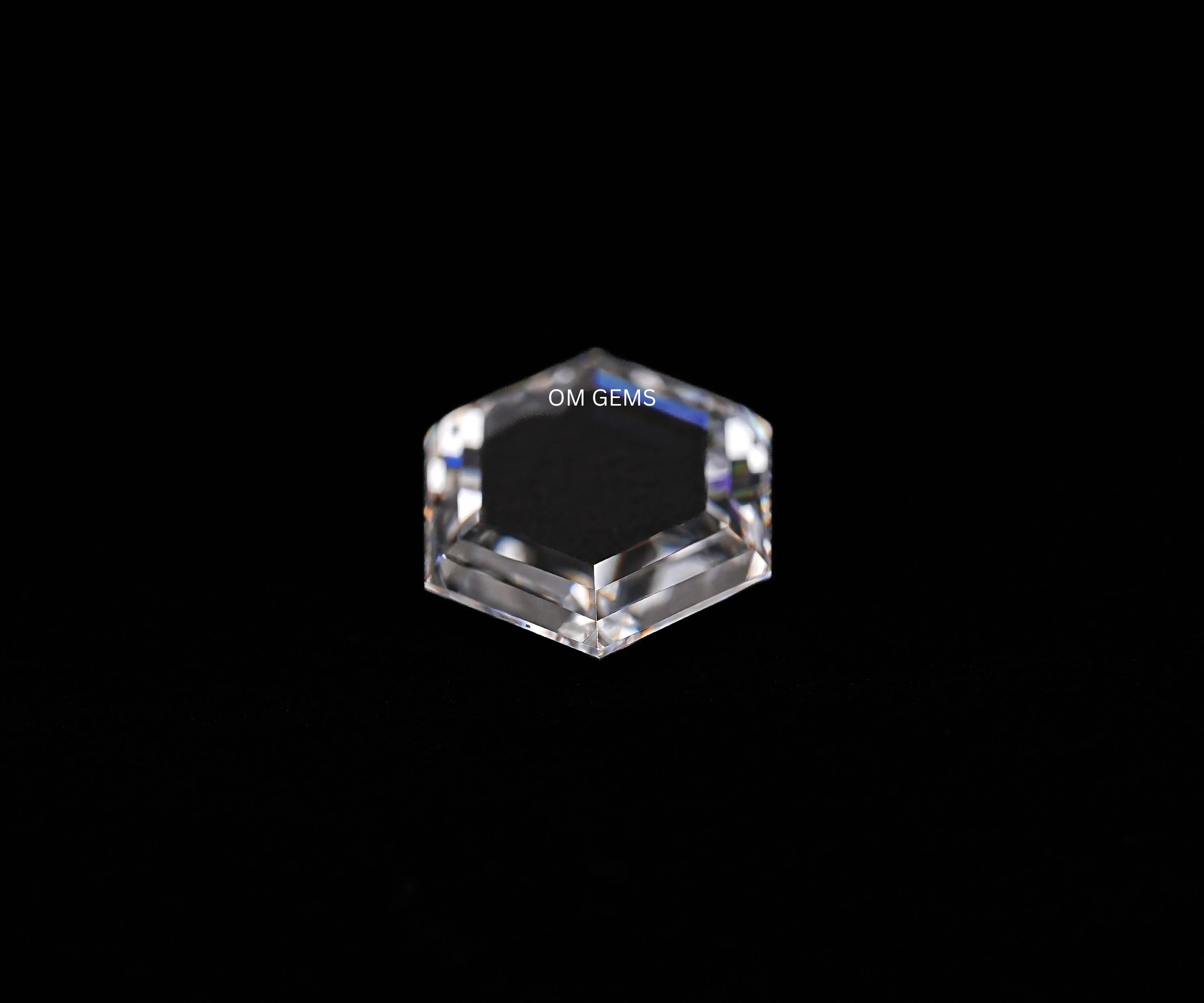 Portrait Hexagon Cut Lab Grown Diamond
