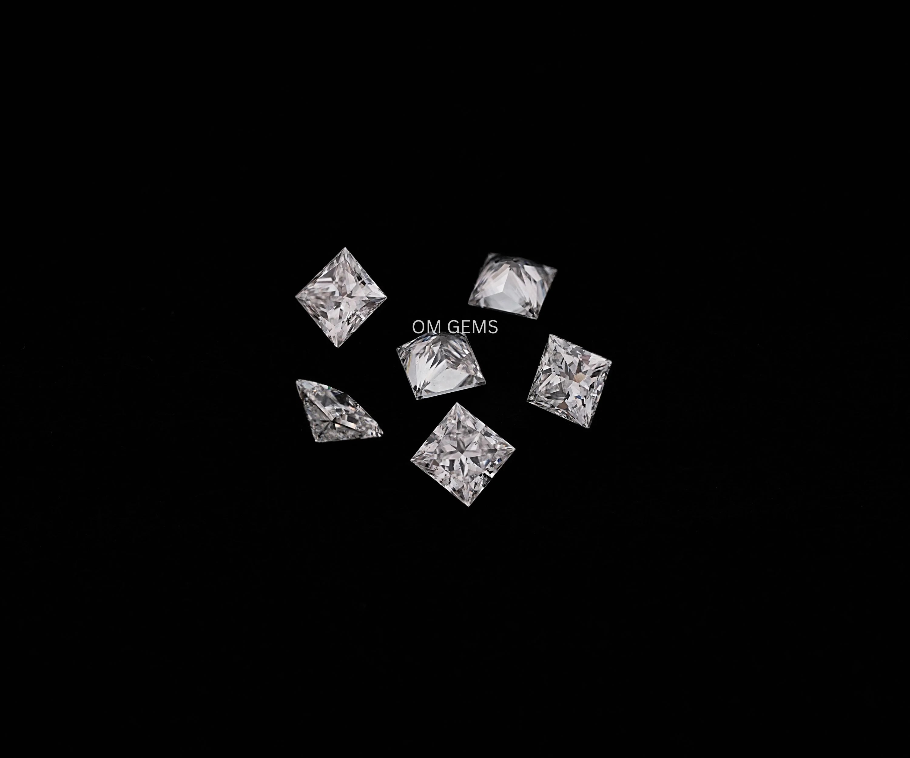 Princess Cut Lab Grown Loose Diamond