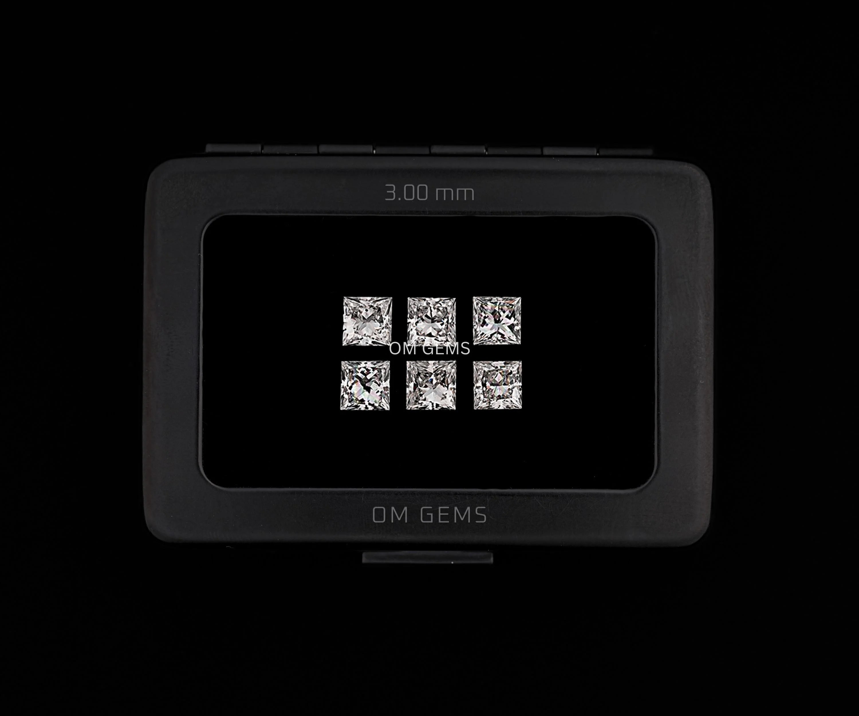 Princess Cut Lab Grown Loose Diamond