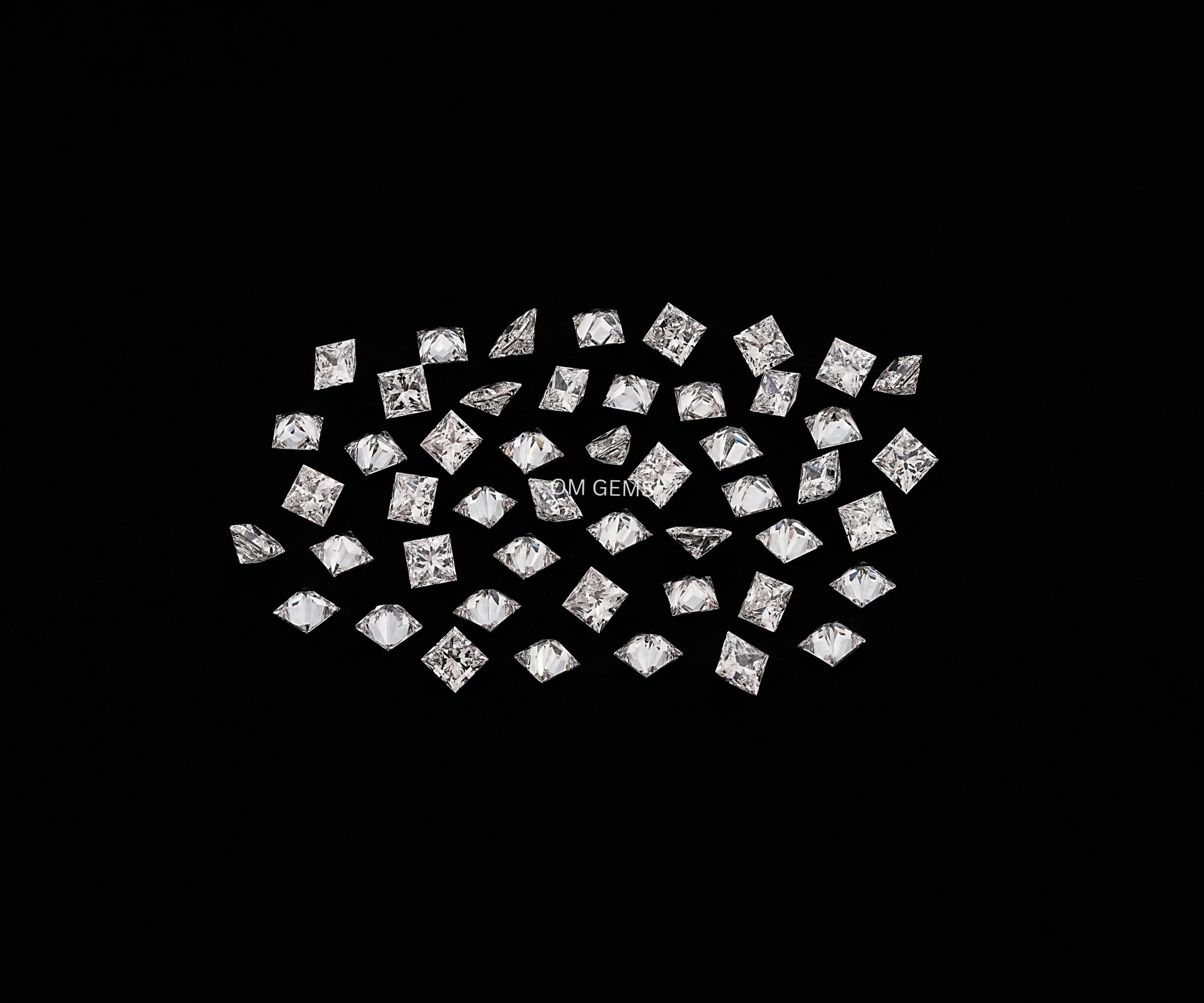 Princess Cut Lab Grown Loose Diamond
