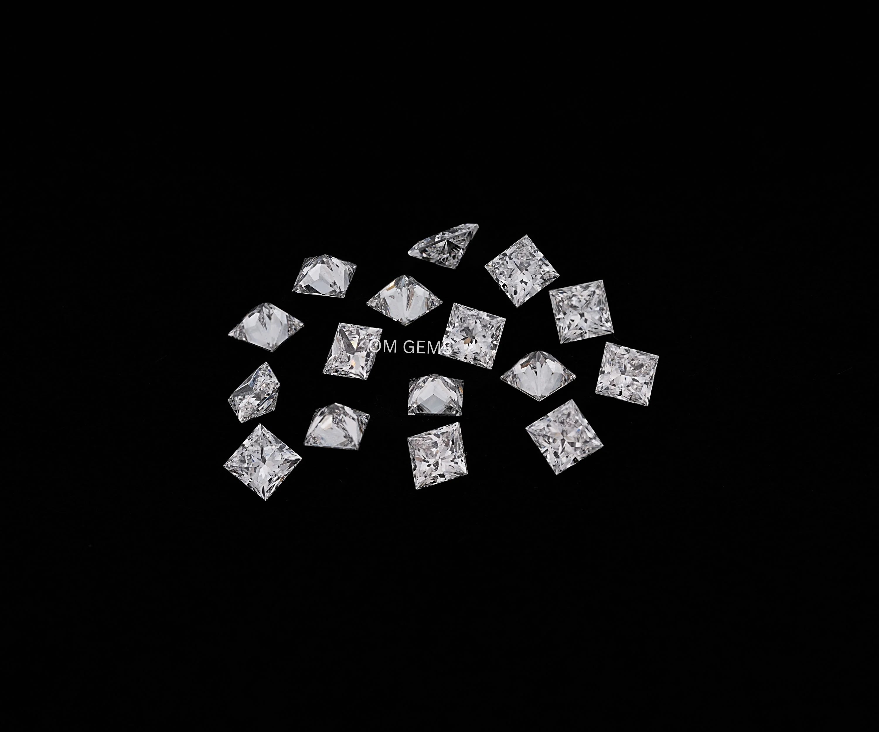 Princess Cut Lab Grown Loose Diamond