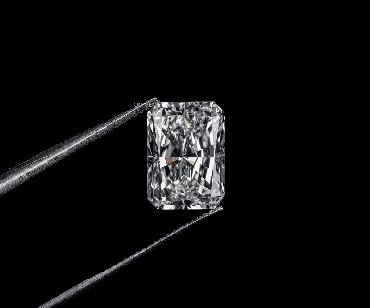 1.51 Carat Radiant Brilliant Cut Lab Grown Loose Diamond