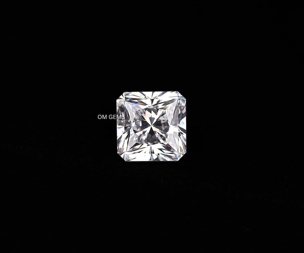 2.06 Carat Square Radiant Squares Cut Lab Created Diamond