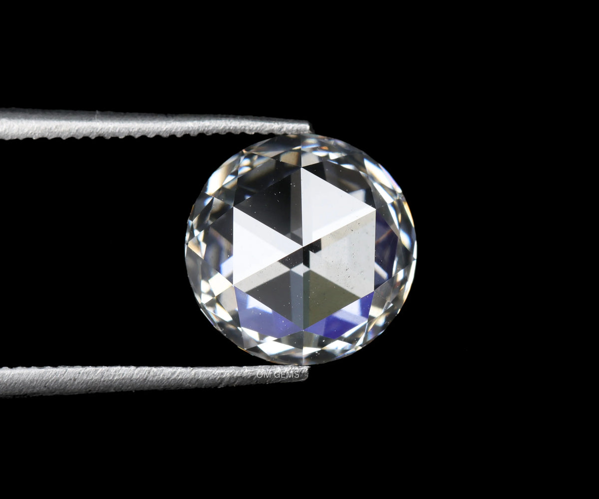 Round Rose Cut Lab Grown Loose Diamond