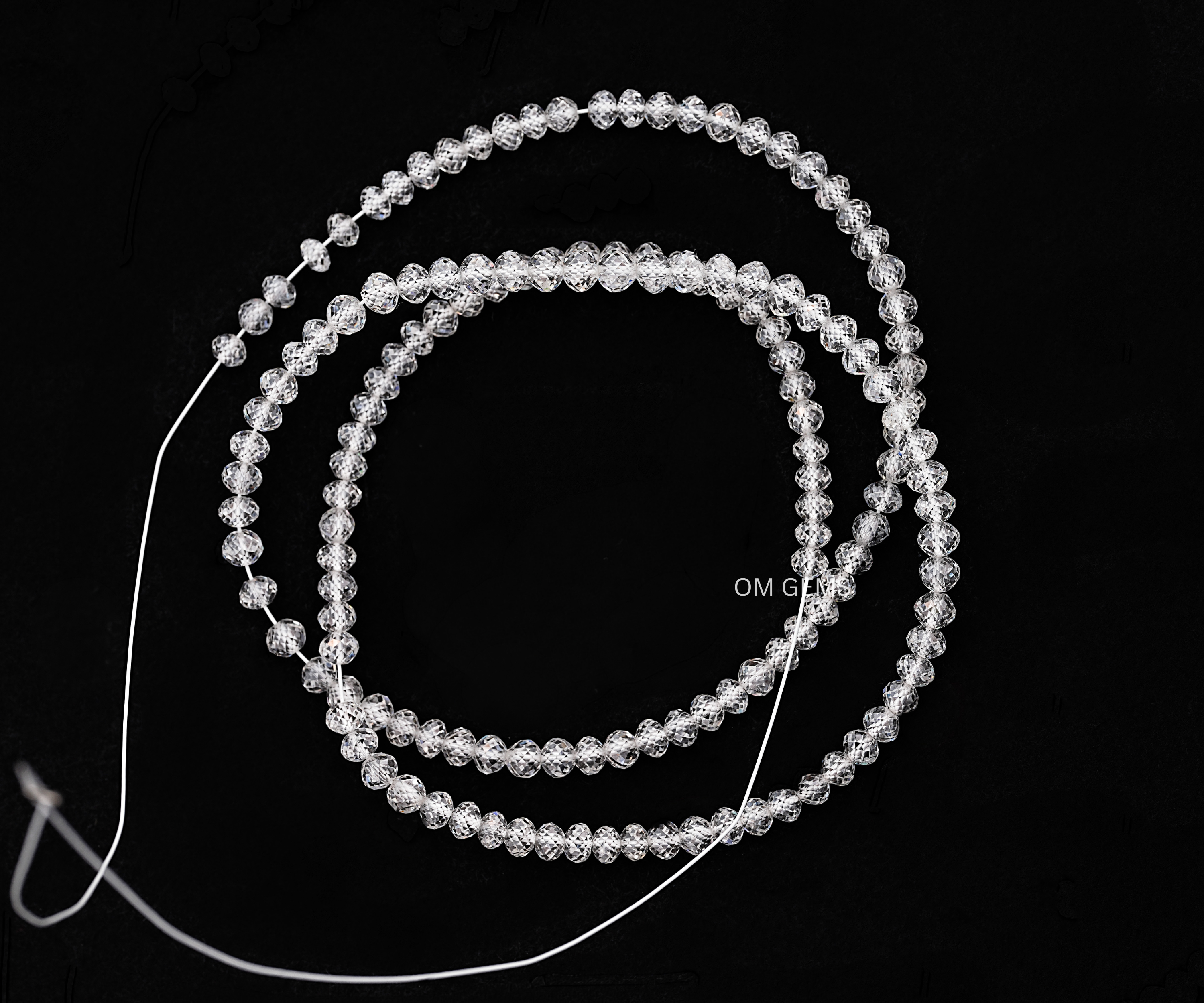 Round Beads Lab Grown Loose Diamonds
