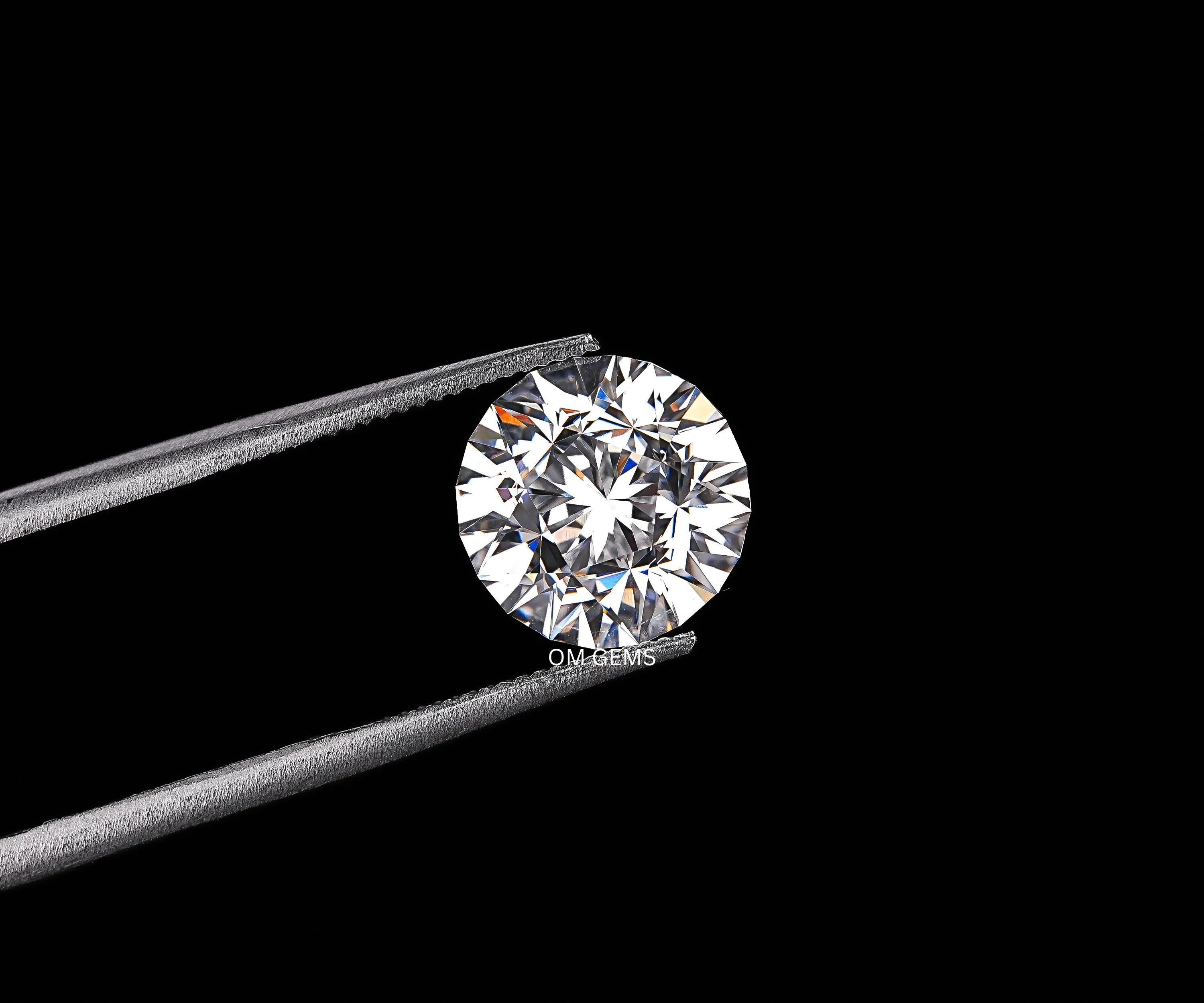 Round Cut Lab Grown Diamond