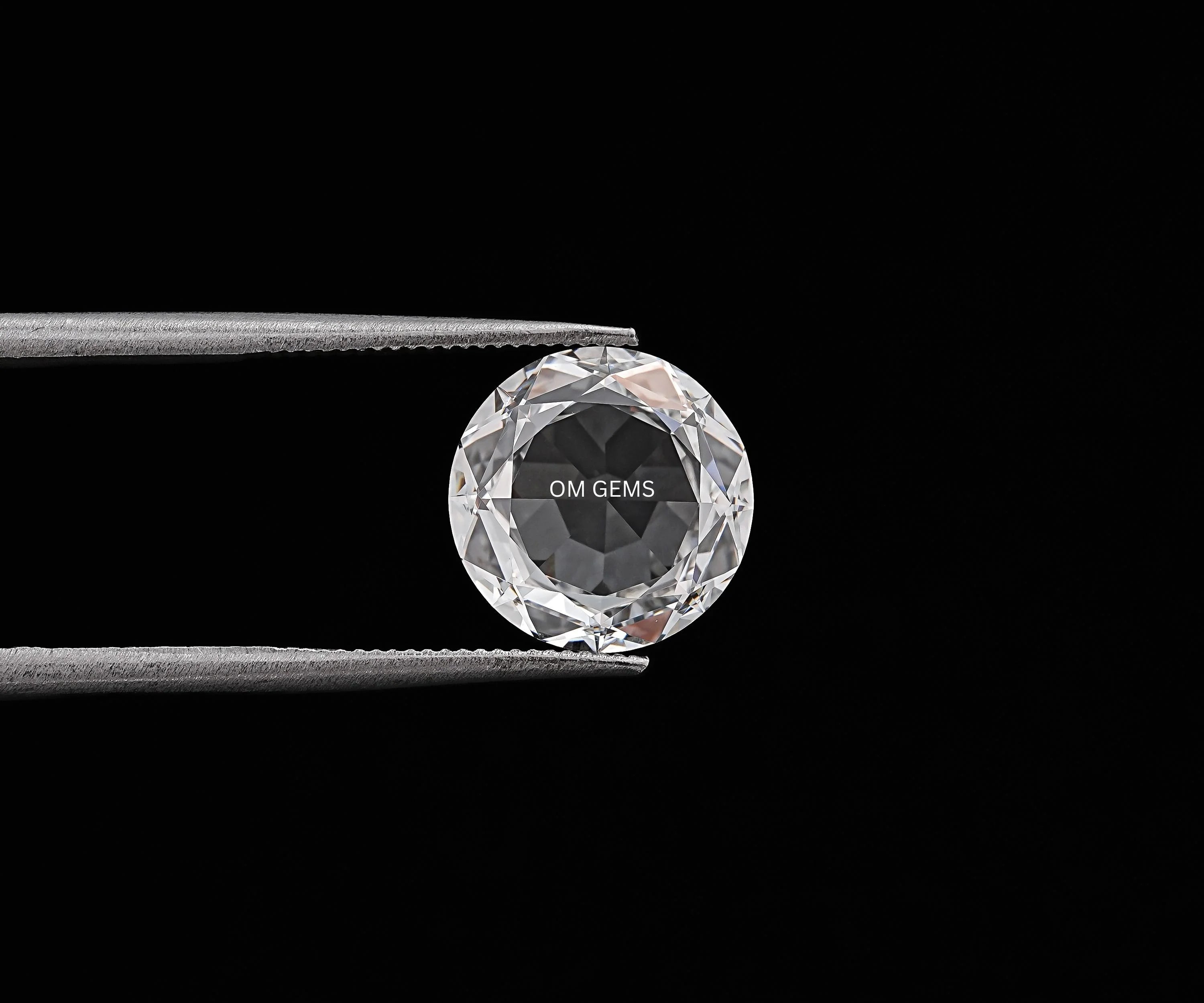 Round Rose Cut Lab Grown Diamond