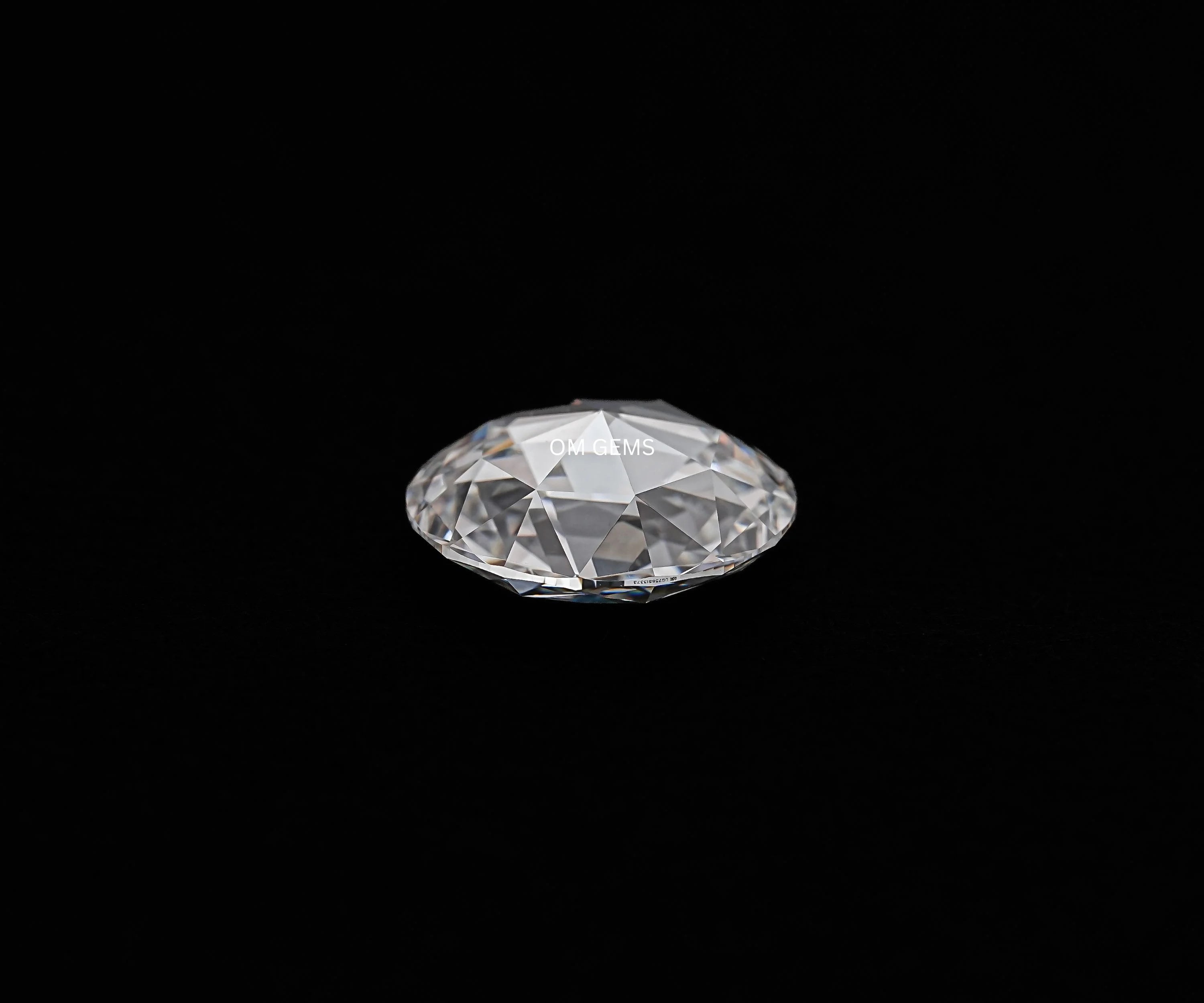 Round Rose Cut Lab Grown Diamond