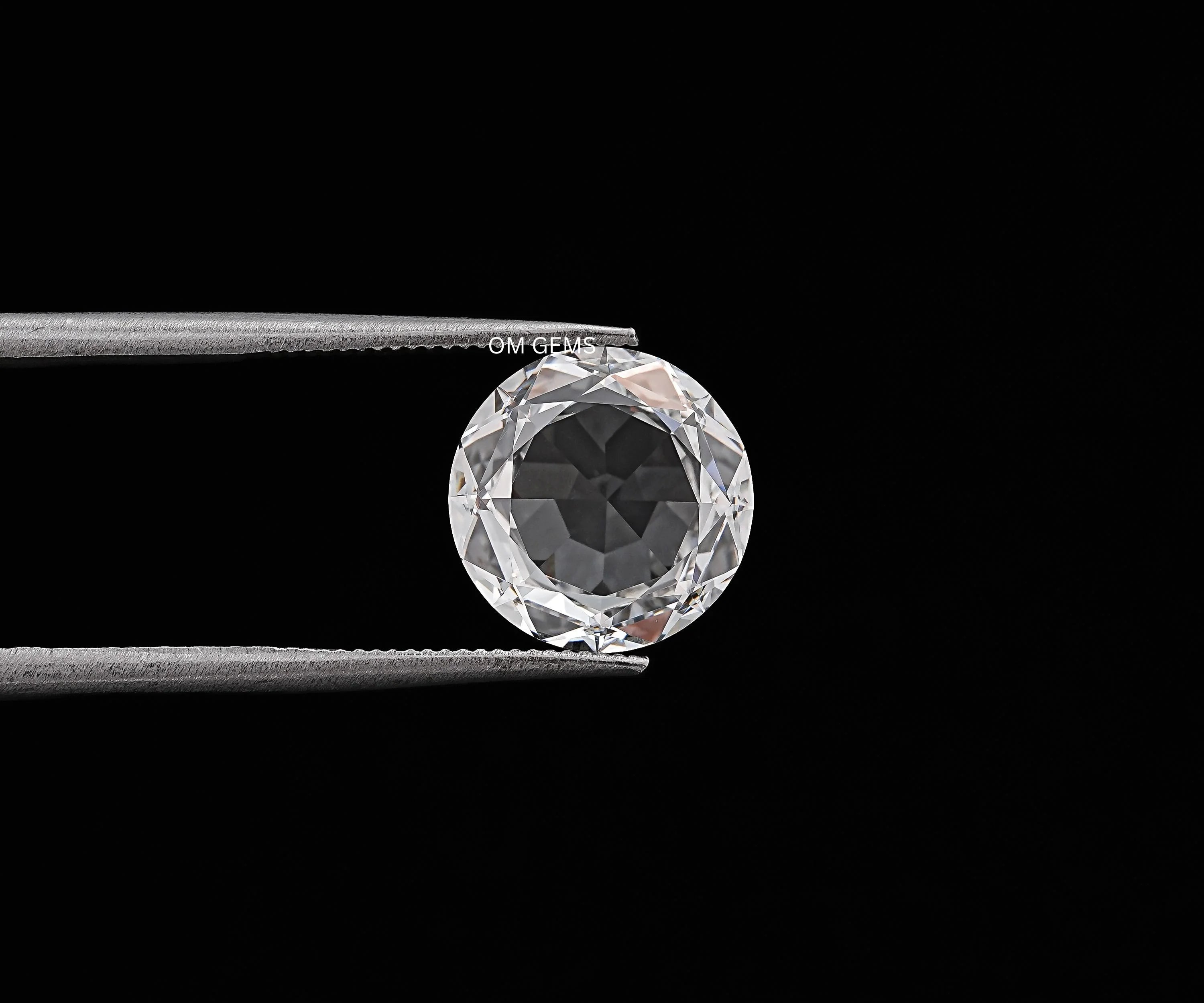 Round Rose Cut Lab Grown Diamond