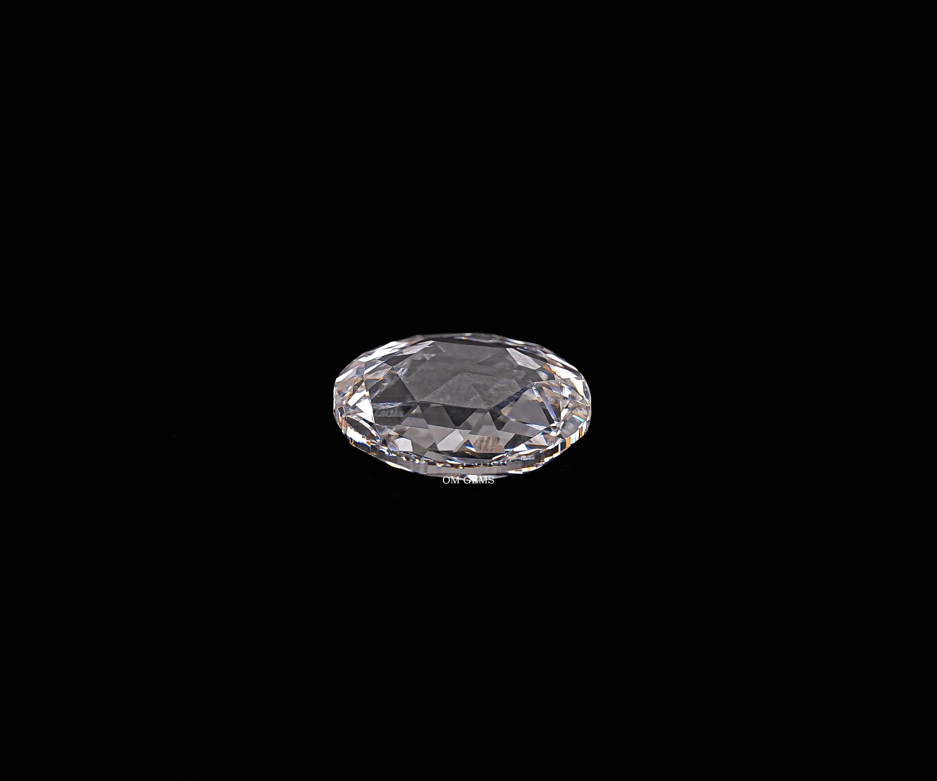 Round Rose Cut Lab Grown Diamond Loose