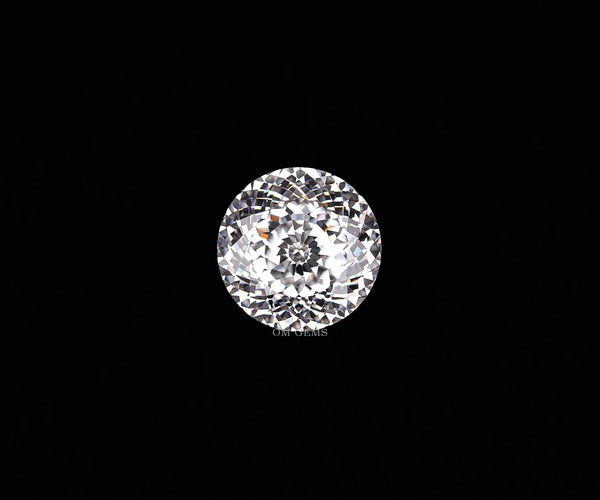 Round Portuguese Cut Lab Grown Diamond