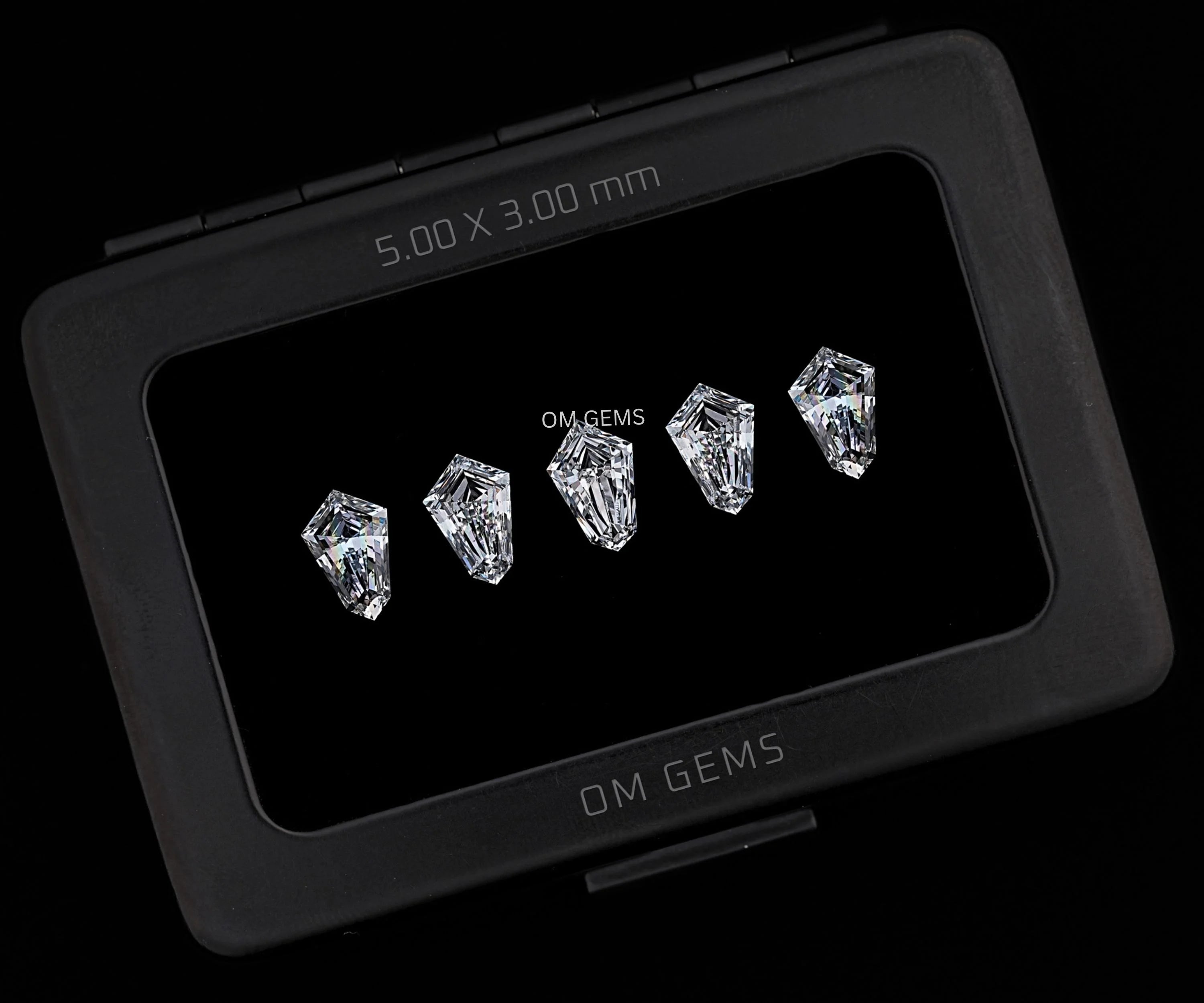 Shield Cut Lab Grown Loose Diamond