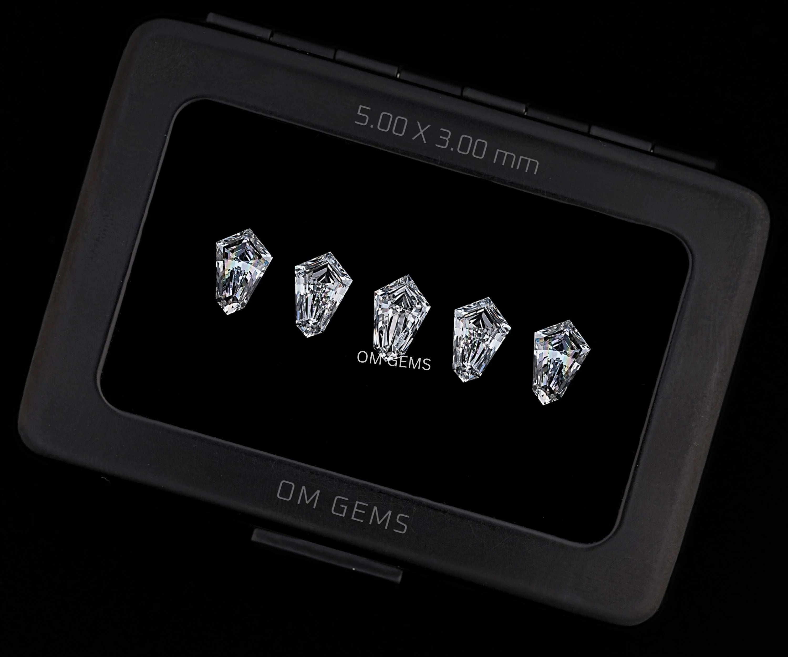 Shield Cut Lab Grown Loose Diamond