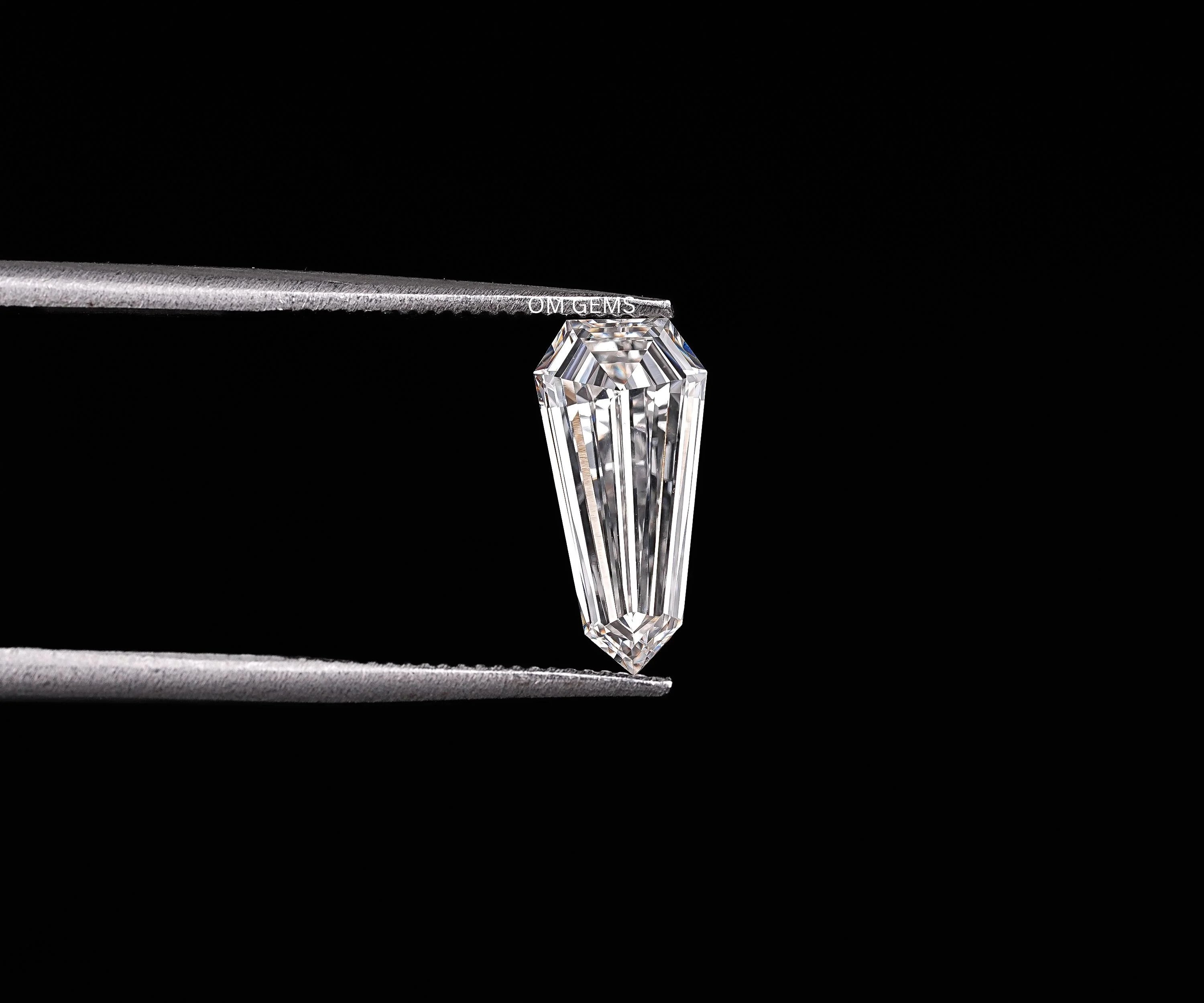 Shield Cut Lab Loose Diamond
